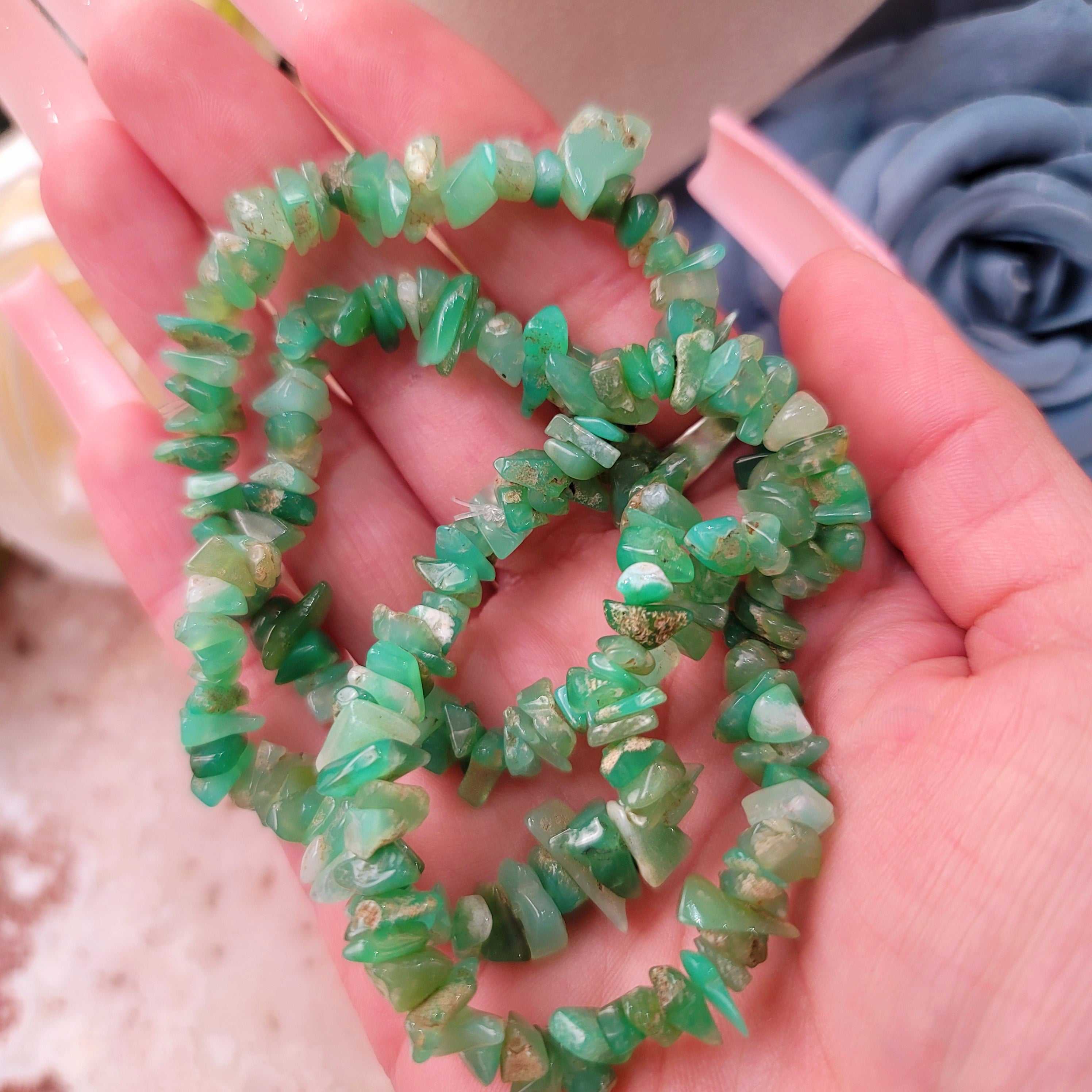 Chyrosophase Chip Bracelet for Hope, Growth and Rebirth