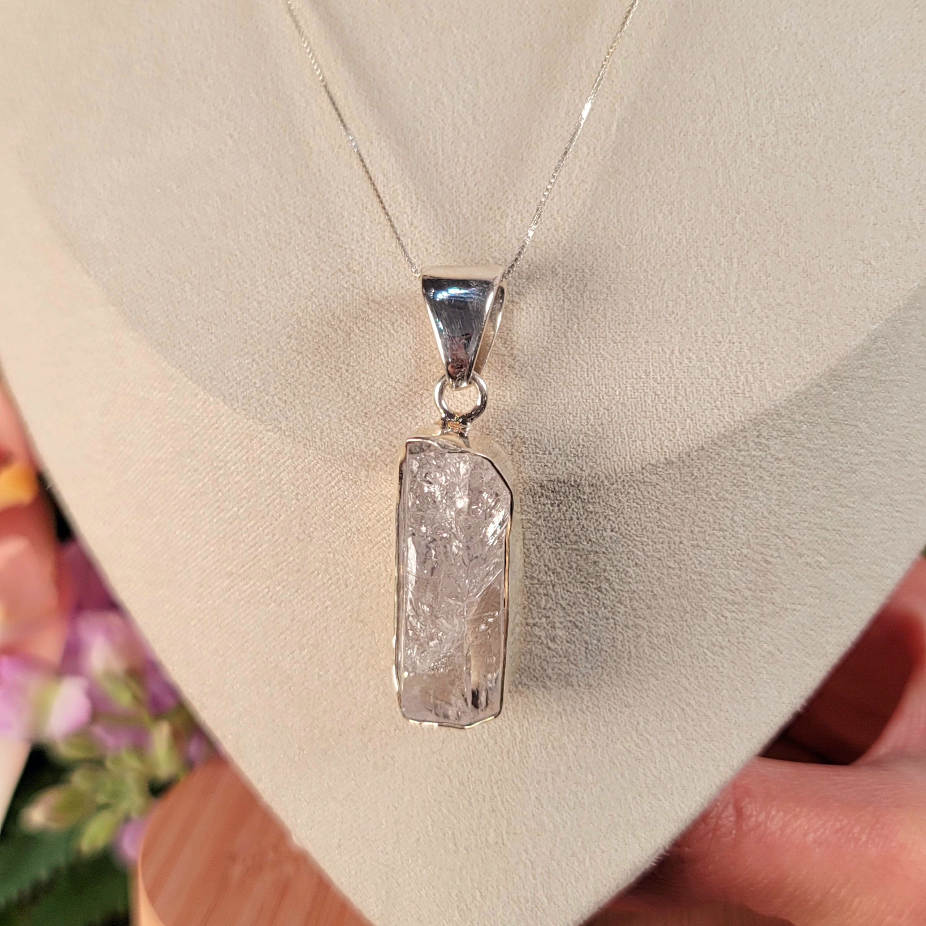 Danburite Necklace for Connection with Higher Realms, Peace and Self Acceptance