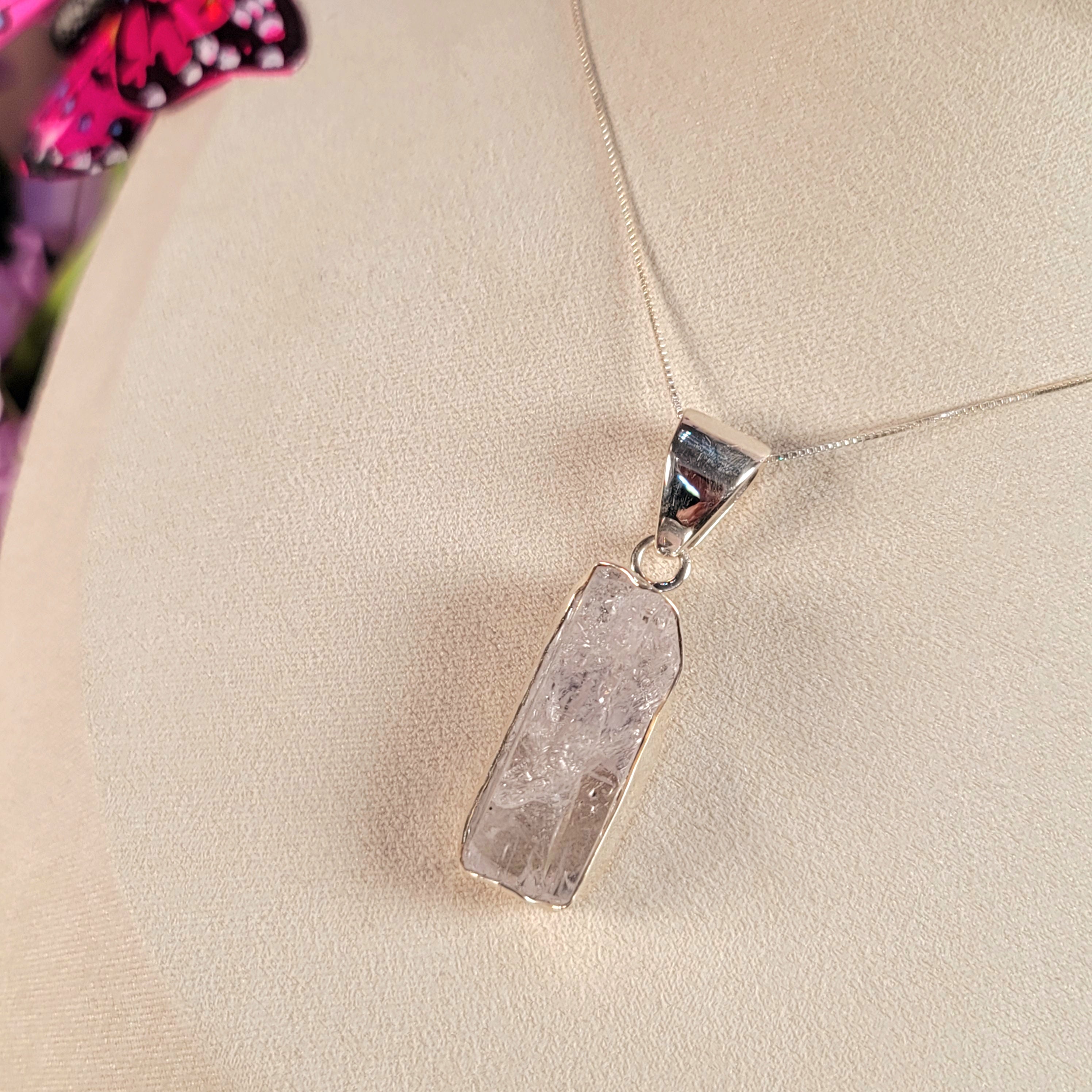 Danburite Necklace for Connection with Higher Realms, Peace and Self Acceptance