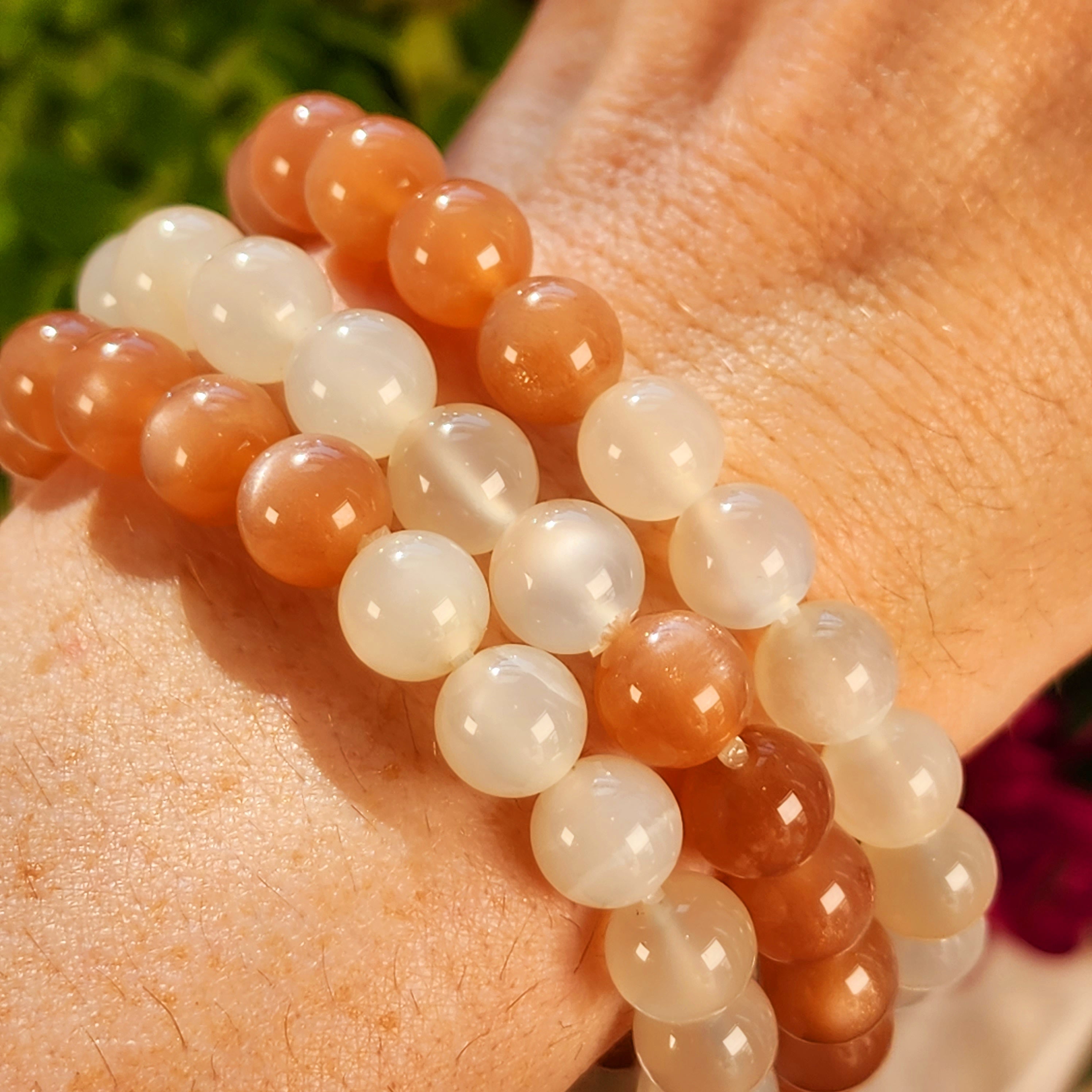 Moonstone Waterfall Bracelet for Creating a New Beginning