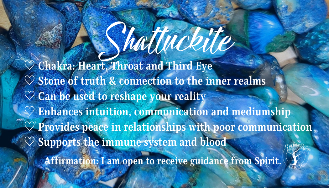 Shattuckite Pendant for Peaceful Communication and Truth
