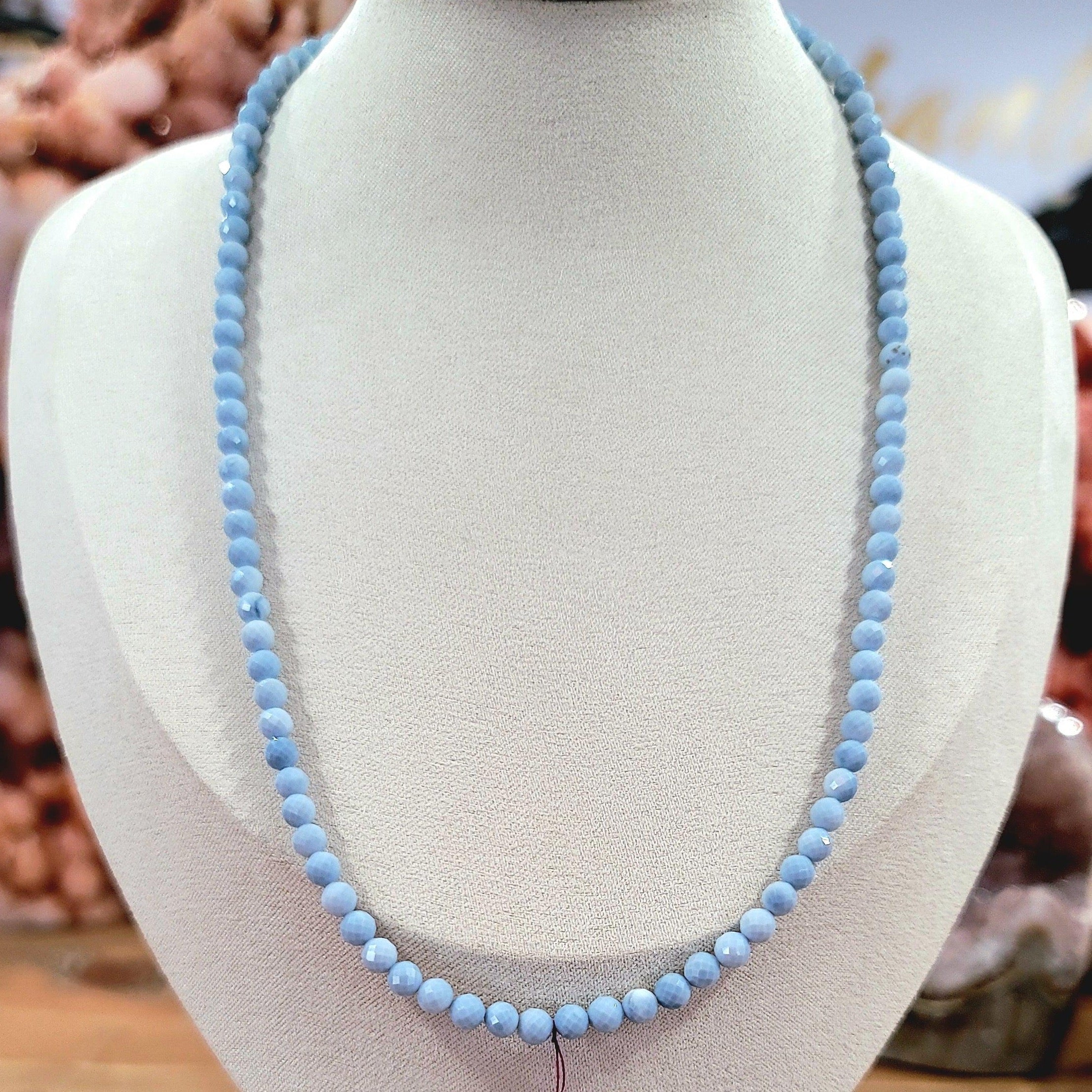 Owyhee Opal Micro Faceted Necklace