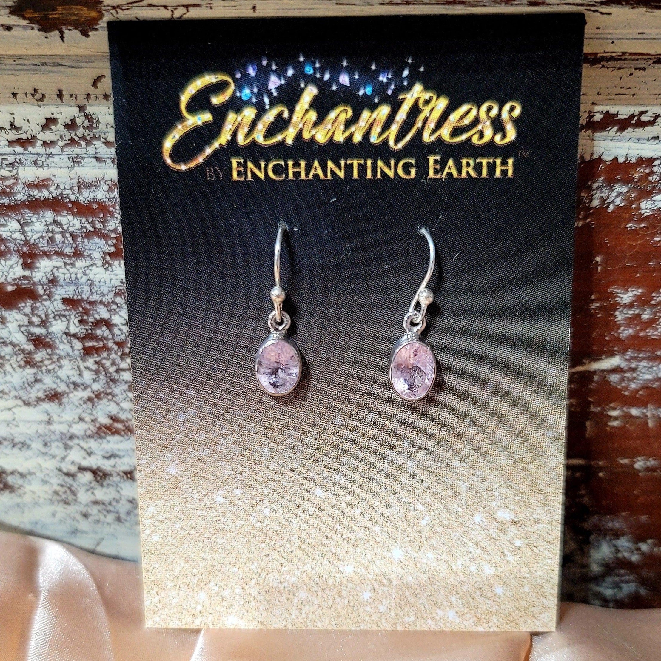 Enchantress Morganite .925 Silver Earrings