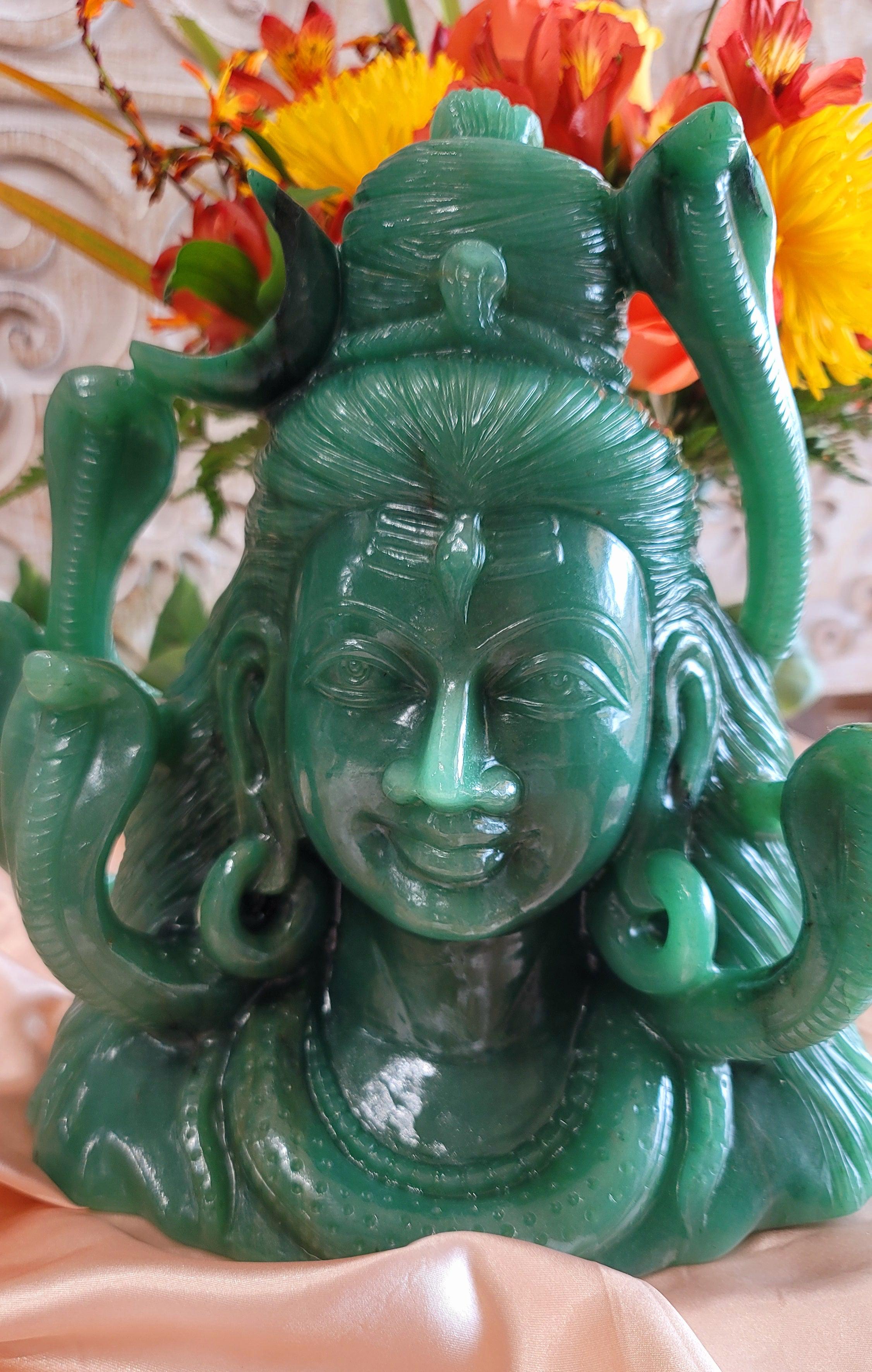 Green Aventurine Shiva