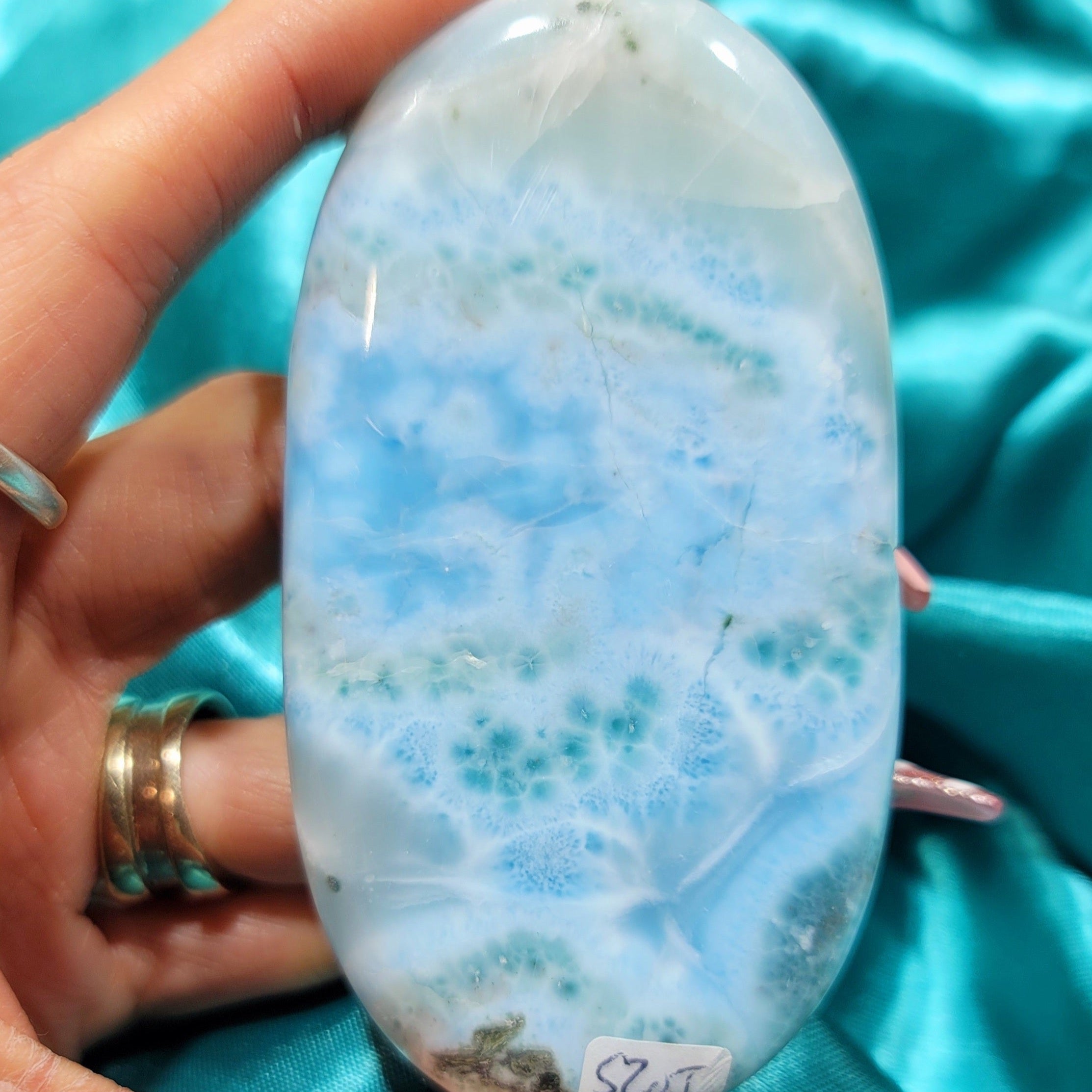 Larimar Palm for Peace and Tranquility  (520I)