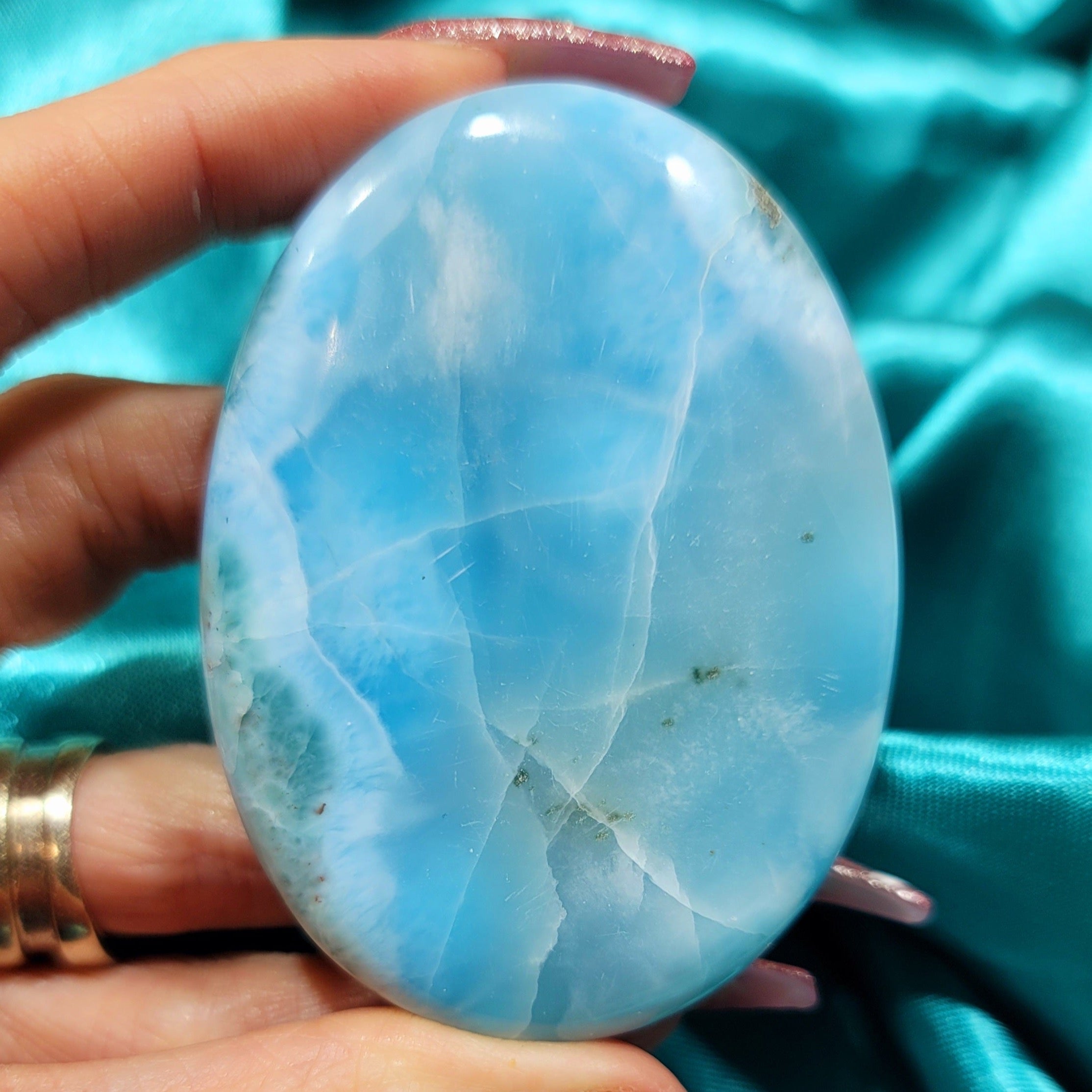 Larimar Palm for Peace and Tranquility (400)