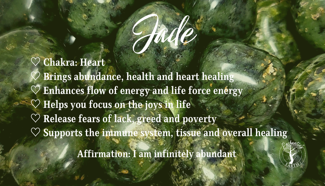 Jade Harmanizer for Abundance, Health and Protection
