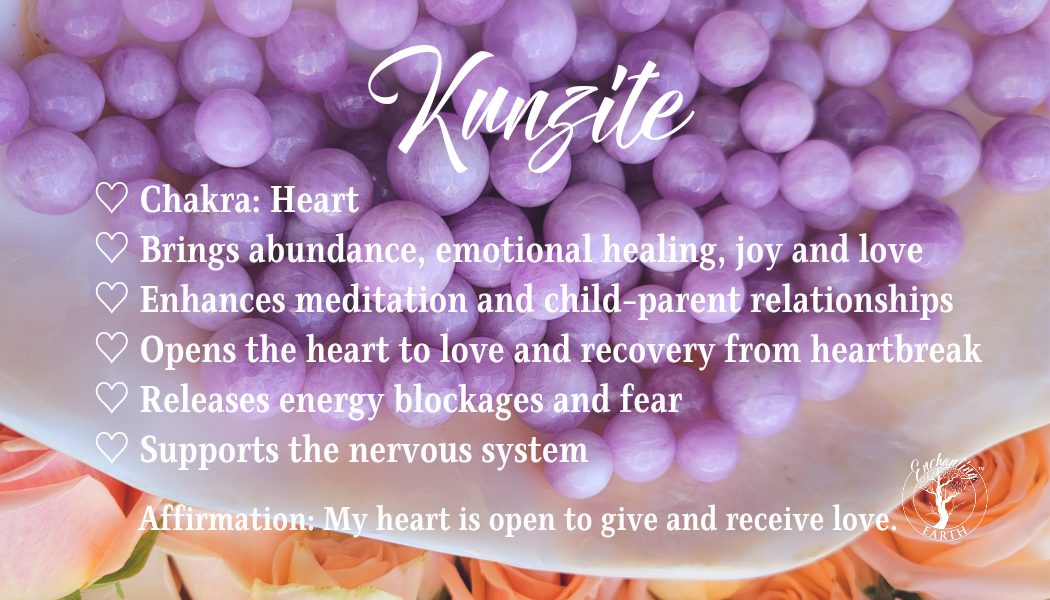 Kunzite & Hiddenite (Spodumene) Bracelet for Abundance, Compassion and Heart Healing (Pastel)