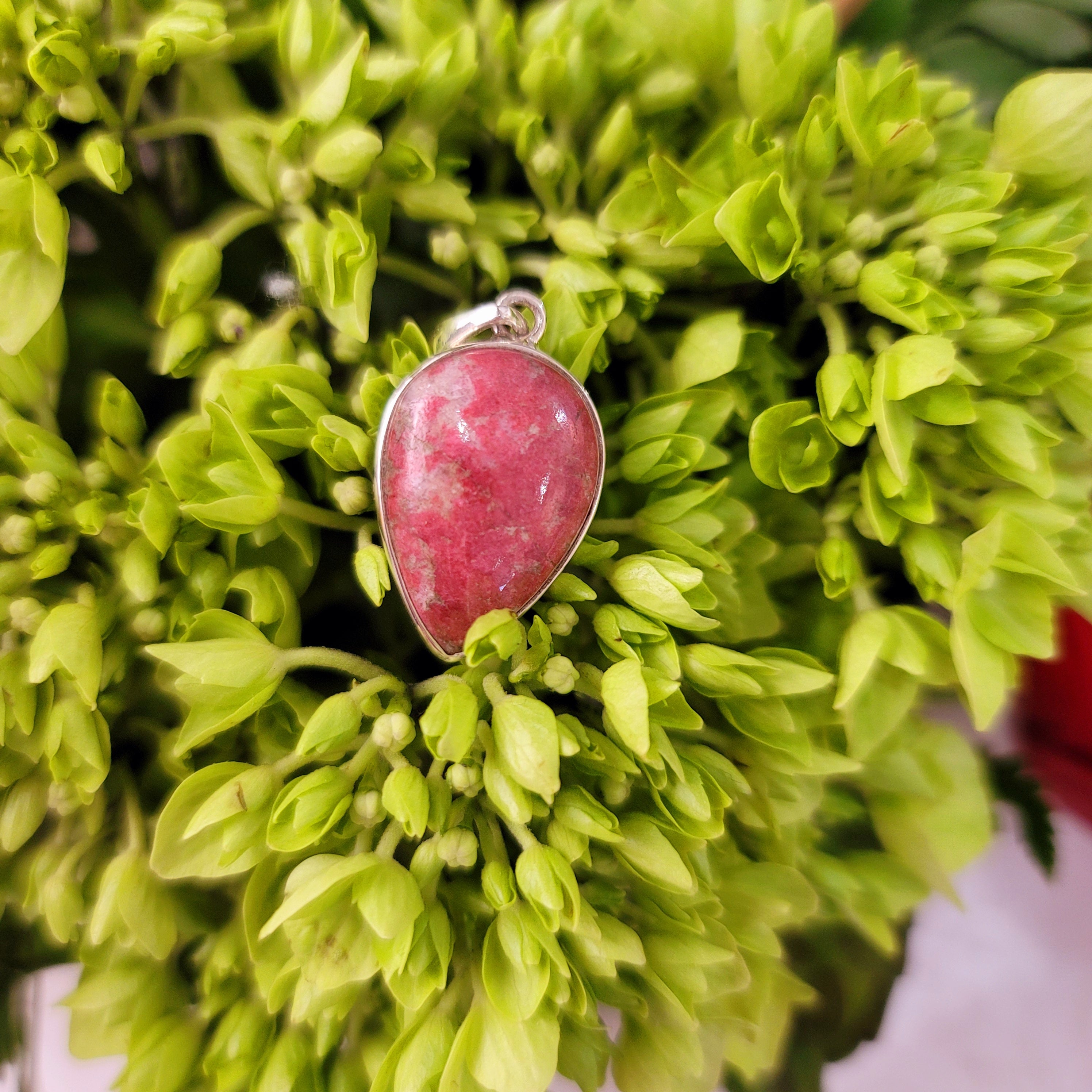 Thulite Pendant for Loving Yourself and Experiencing Pleasure