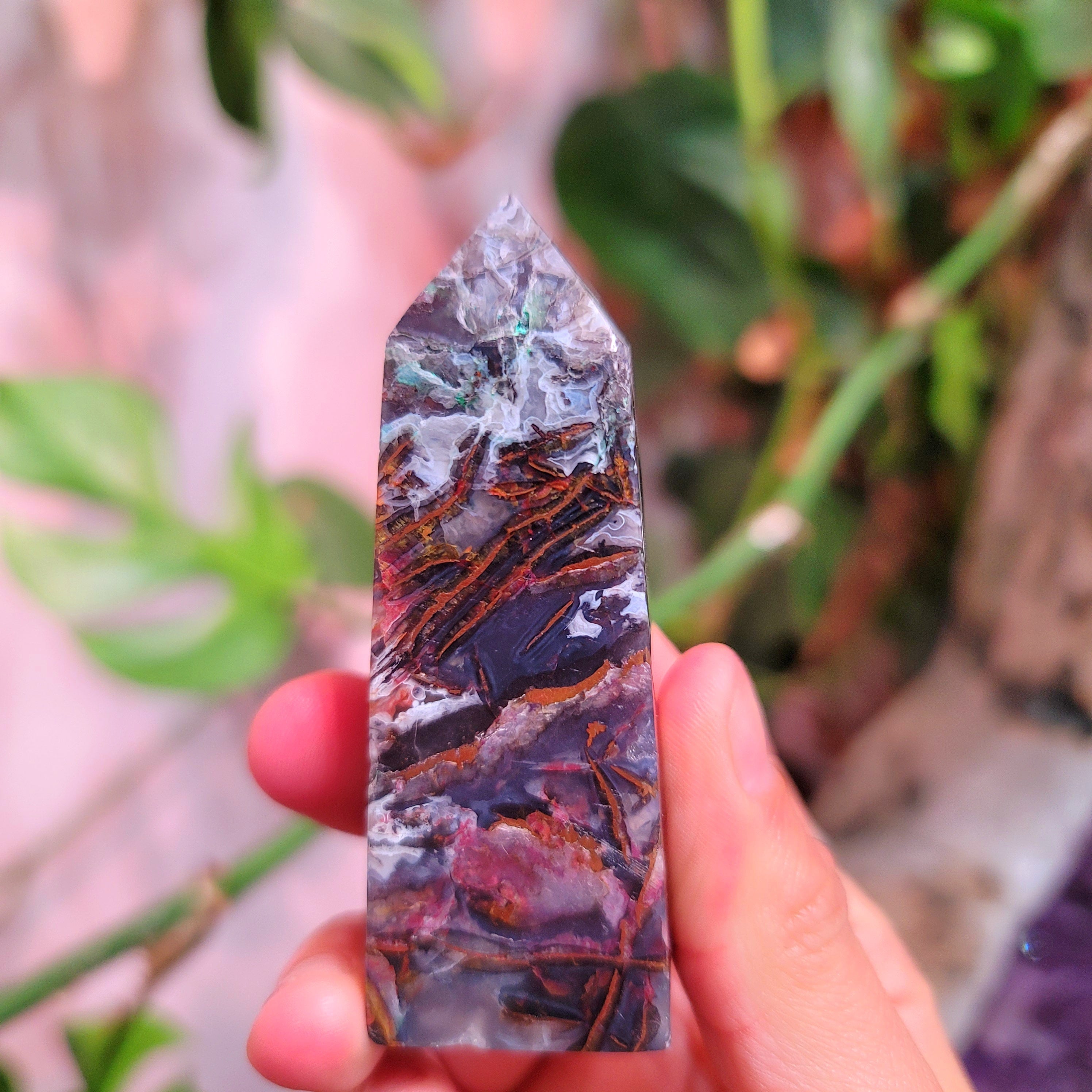 Gem Silica Obelisk for Empowerment, Harmony and Truth *Select Yours*