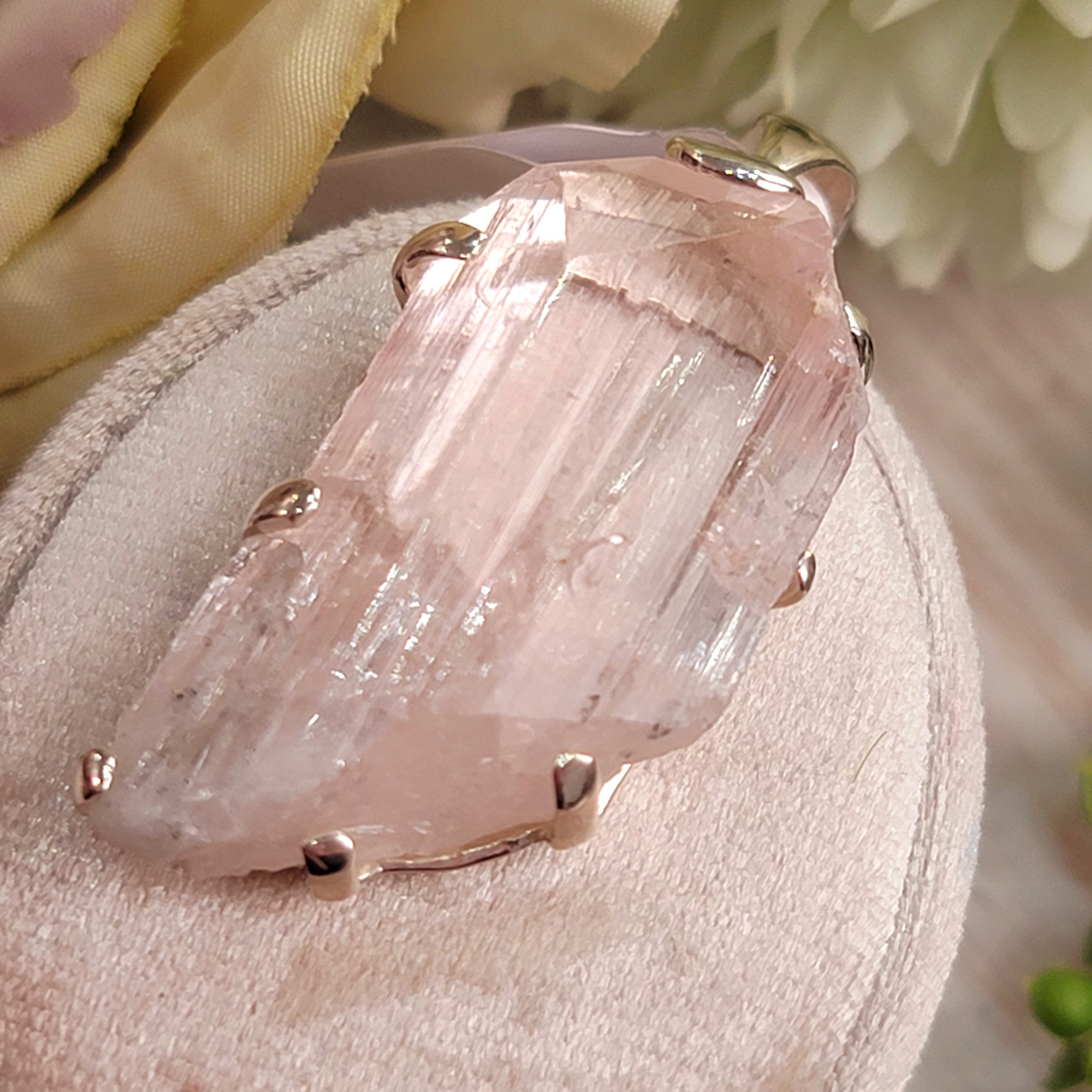Danburite Pendant for Connection with Higher Realms, Peace and Self Acceptance
