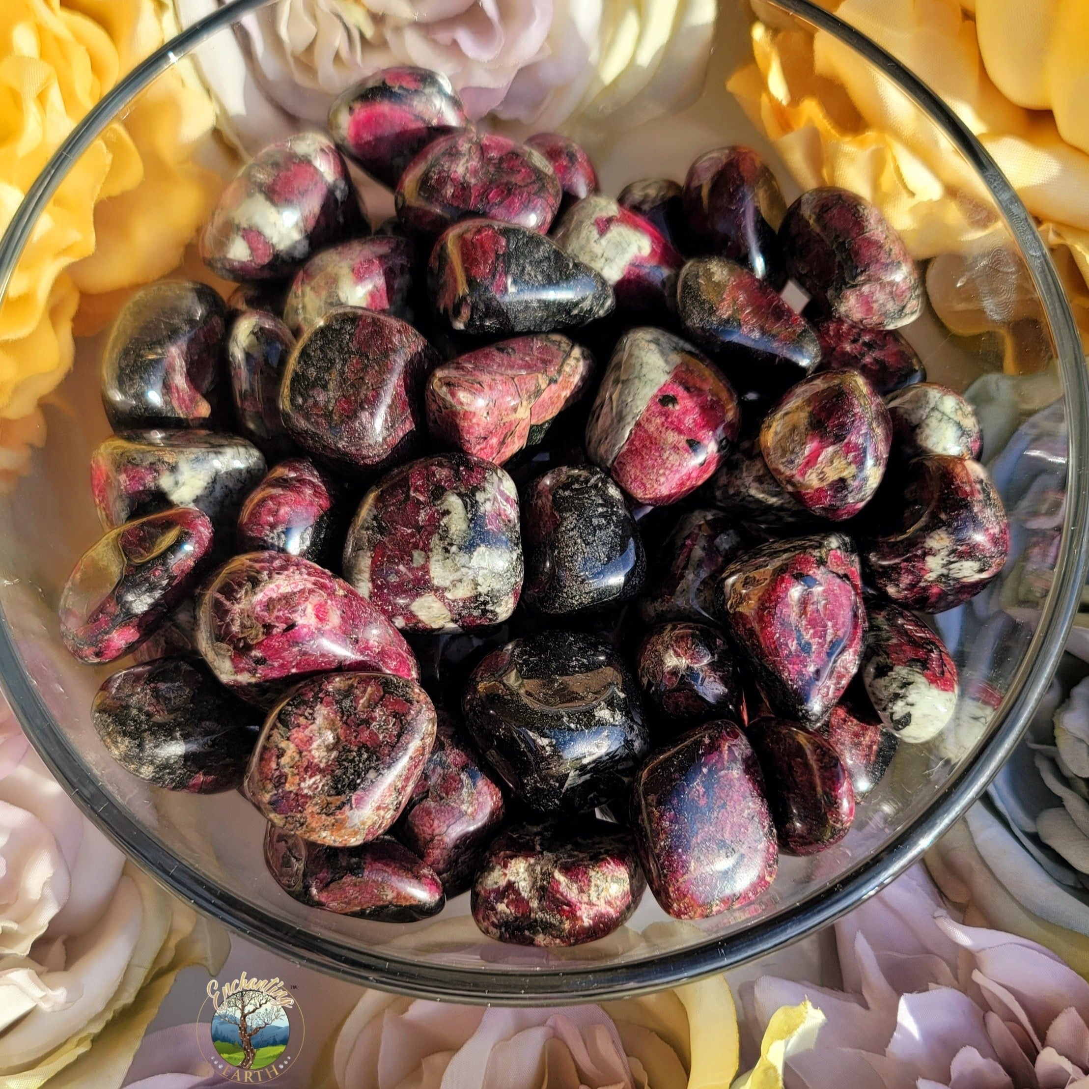 Eudialyte Tumble (A Grade, High Quality) for Manifedting Your Desires and Heart Healing