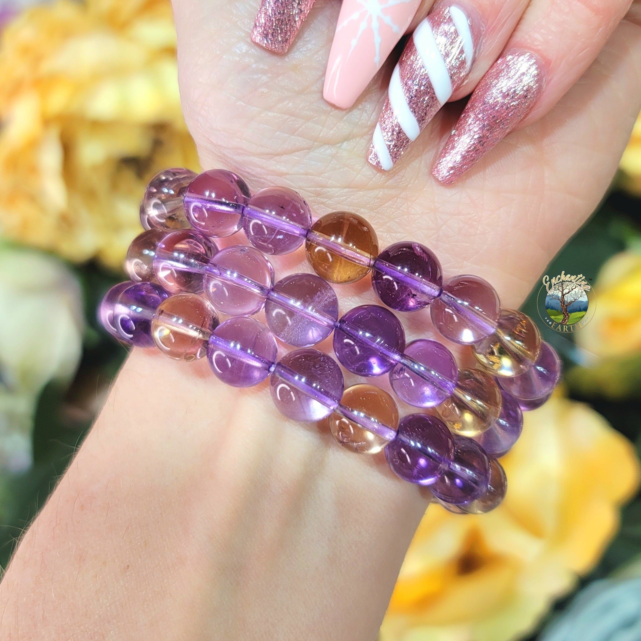 AAA Ametrine Bracelet for Action & Empowerment to Pursue Your Dreams