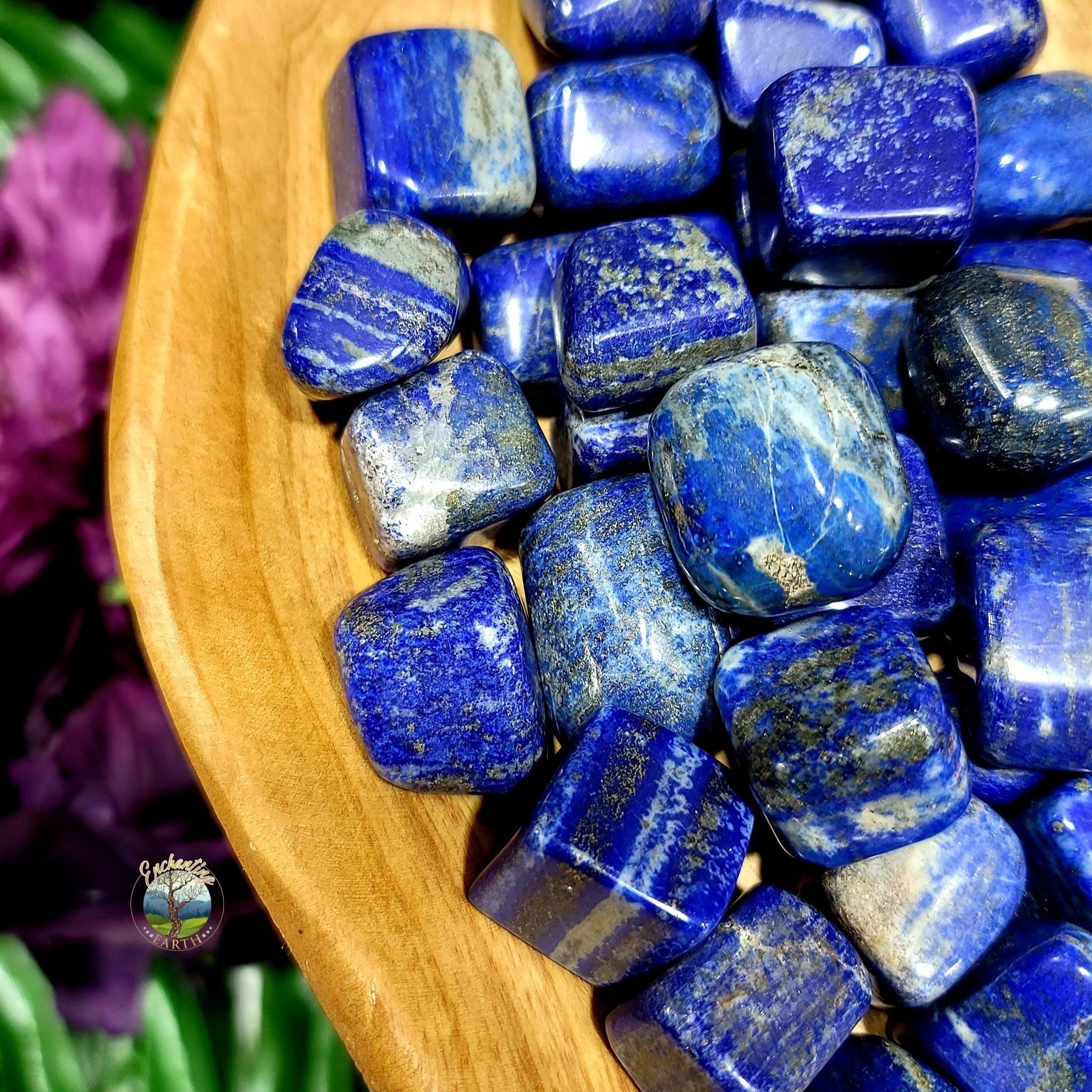 Lapis Lazuli Tumble for Confidence, Intuition and Power