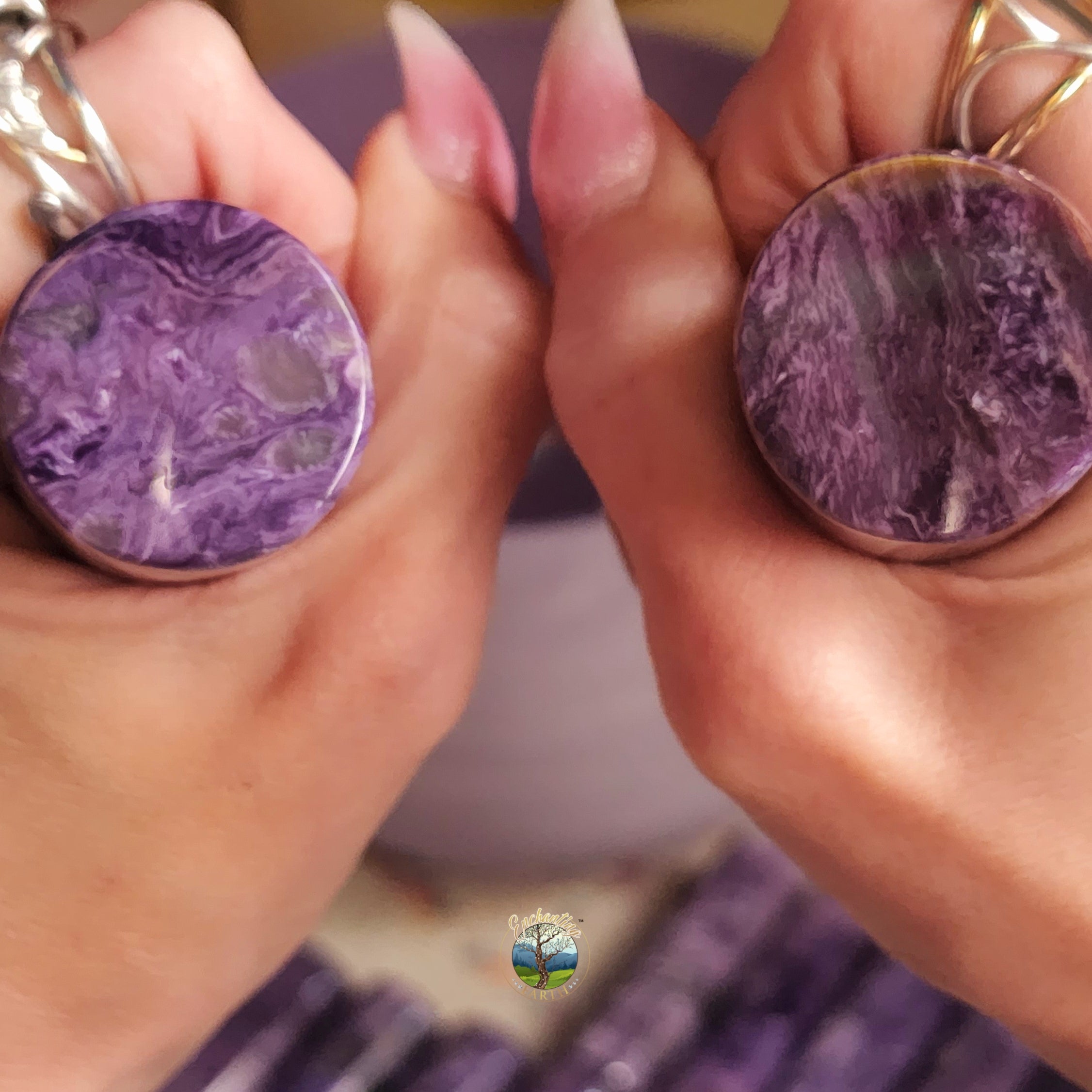 Charoite Harmonizer for Enhancing Meditation, Intuition, Strength and Transformation