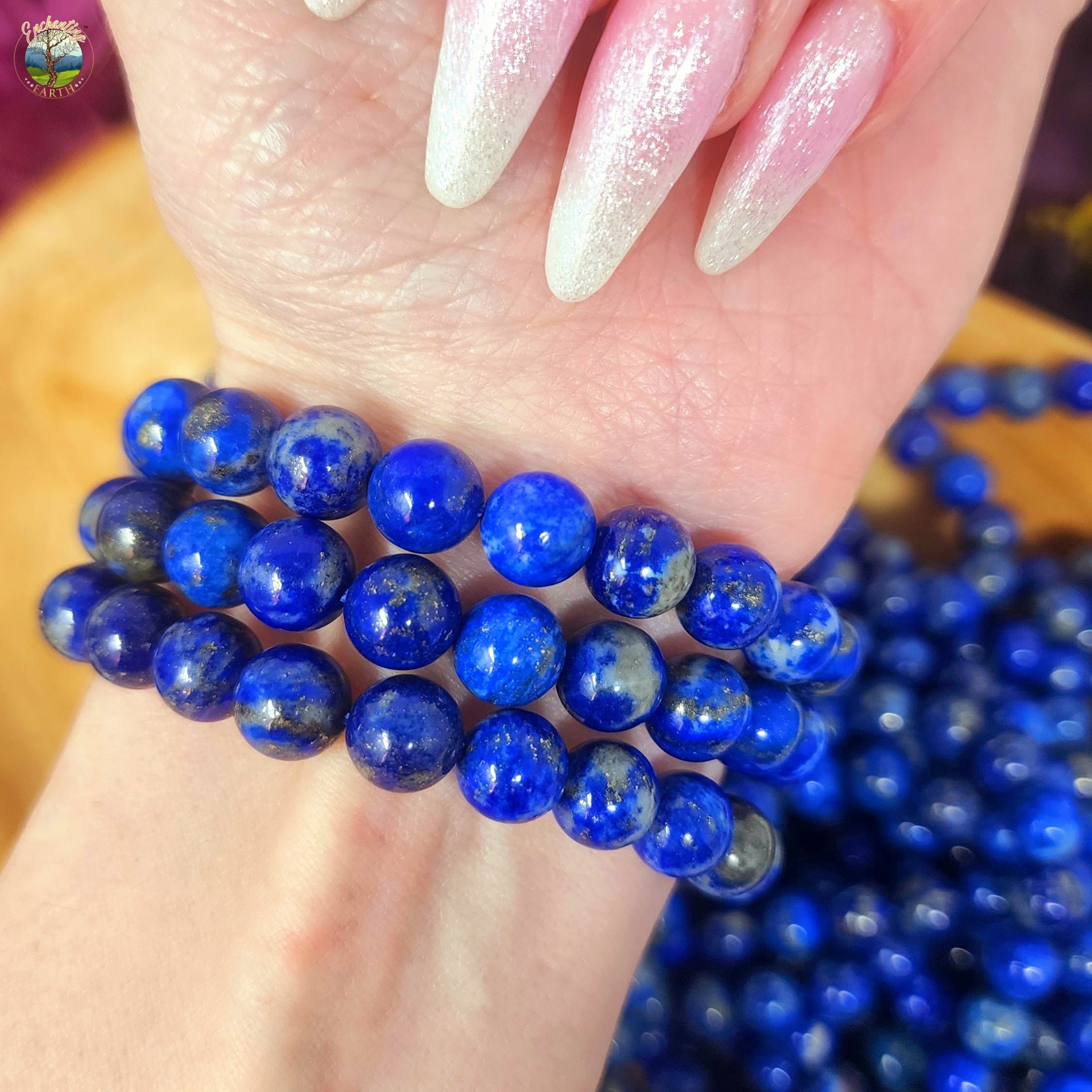 Lapis Lazuli Bracelet for Confidence, Intuition and Power