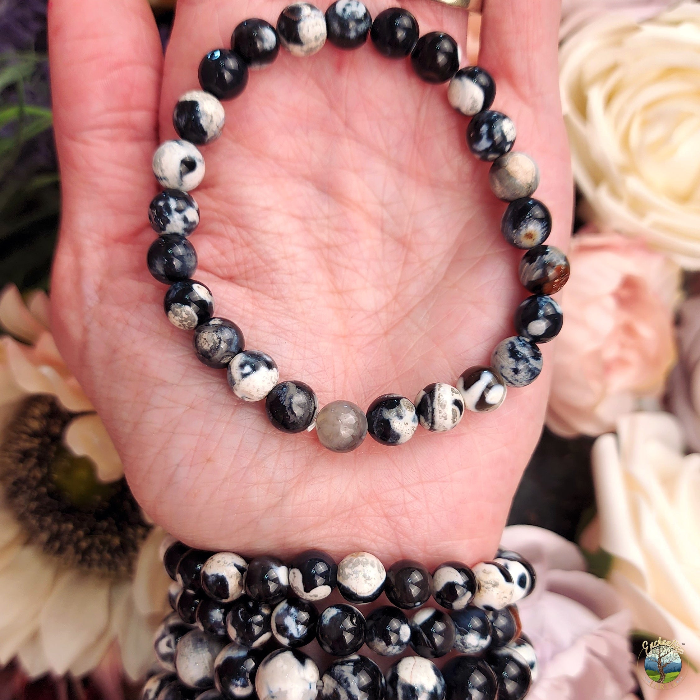Orca Agate Bracelet for Inner Peace and Truth