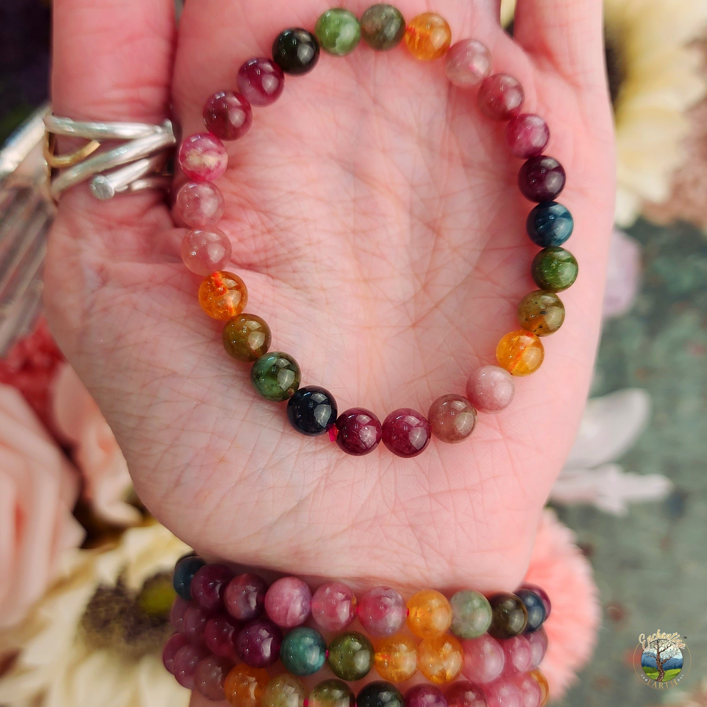 Tourmaline Mix Bracelet (High Quality) for Joy and Protection