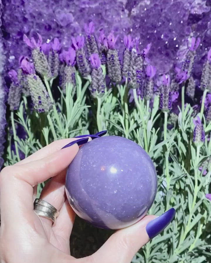 Purple Aventurine Sphere
