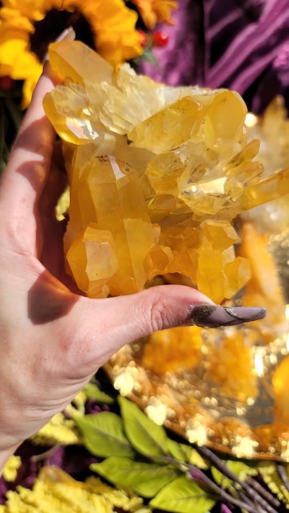 Enchanting Golden Healer Quartz