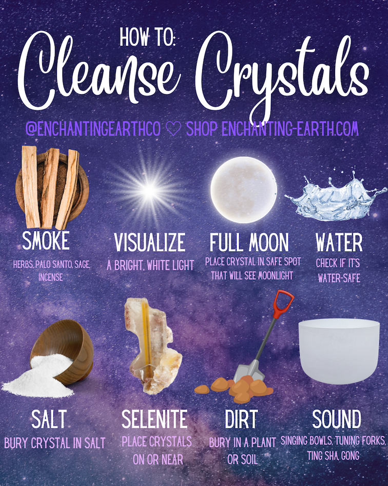Energetic Hygiene: A Guide to Cleansing your Crystals and Home