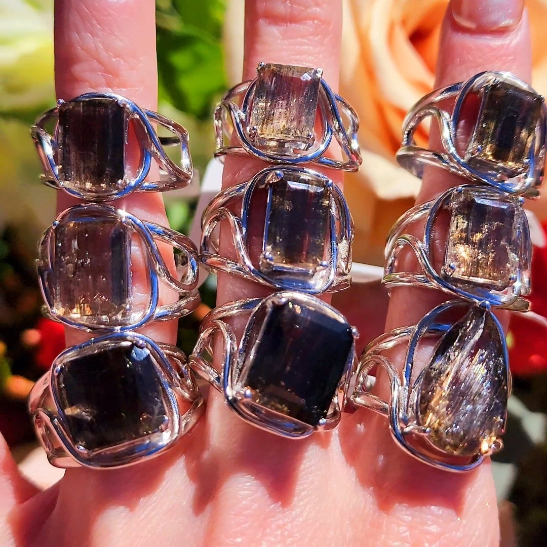 Enchanting Scapolite Rings
