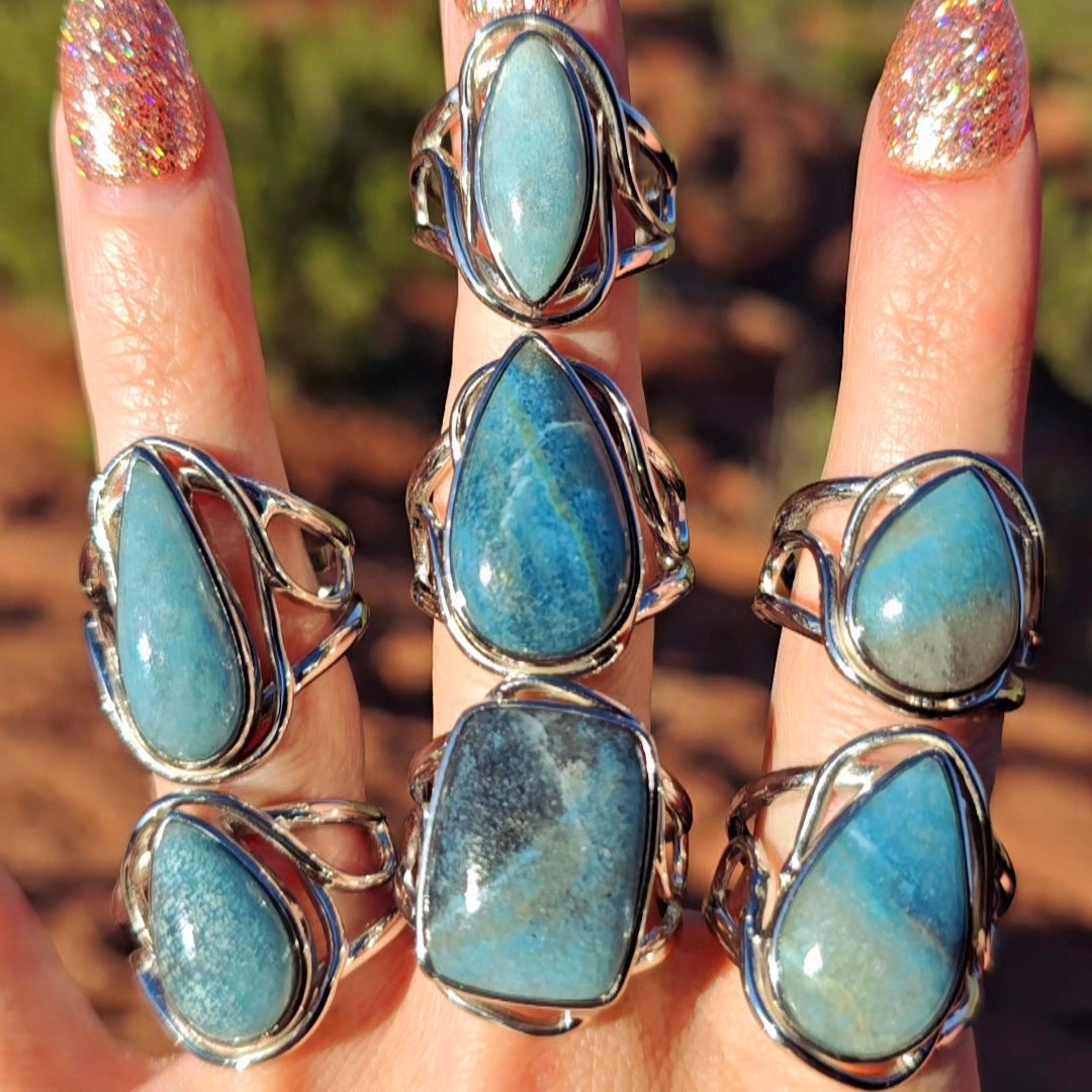 Enchanting Trolleite Cuff Rings