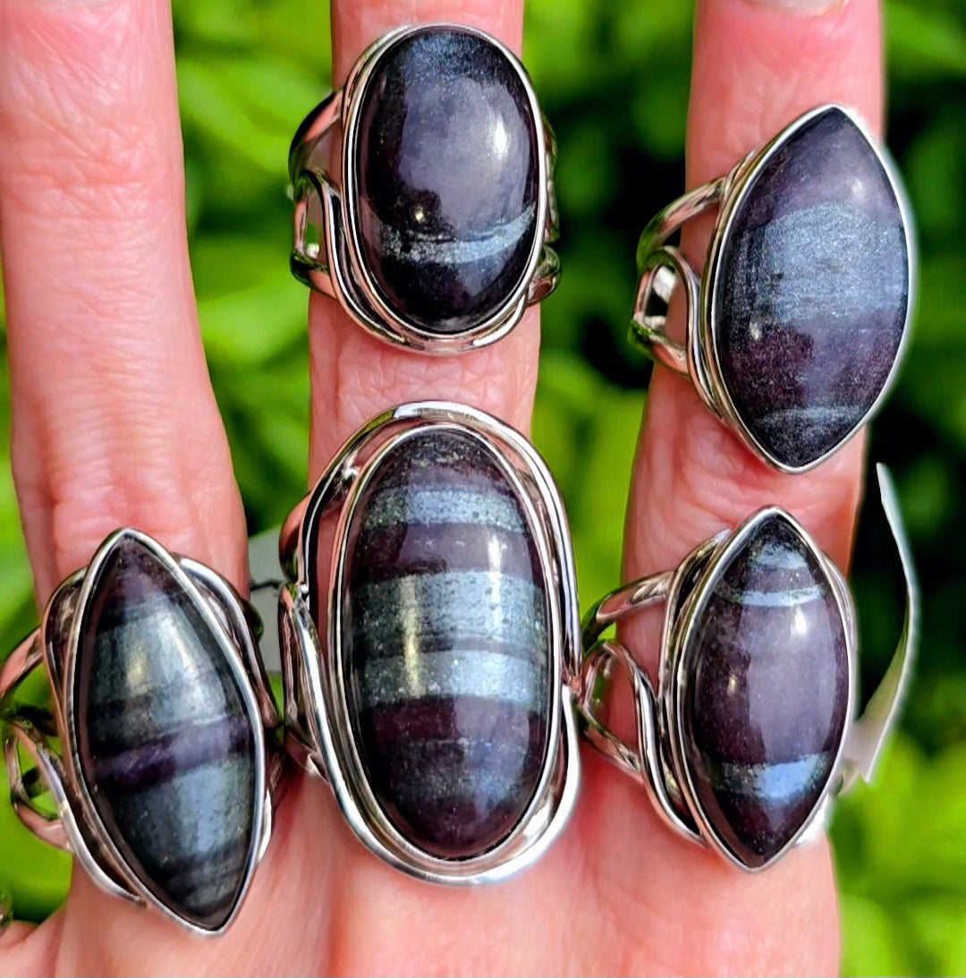 Enchanting Ancestralite Cuff Rings
