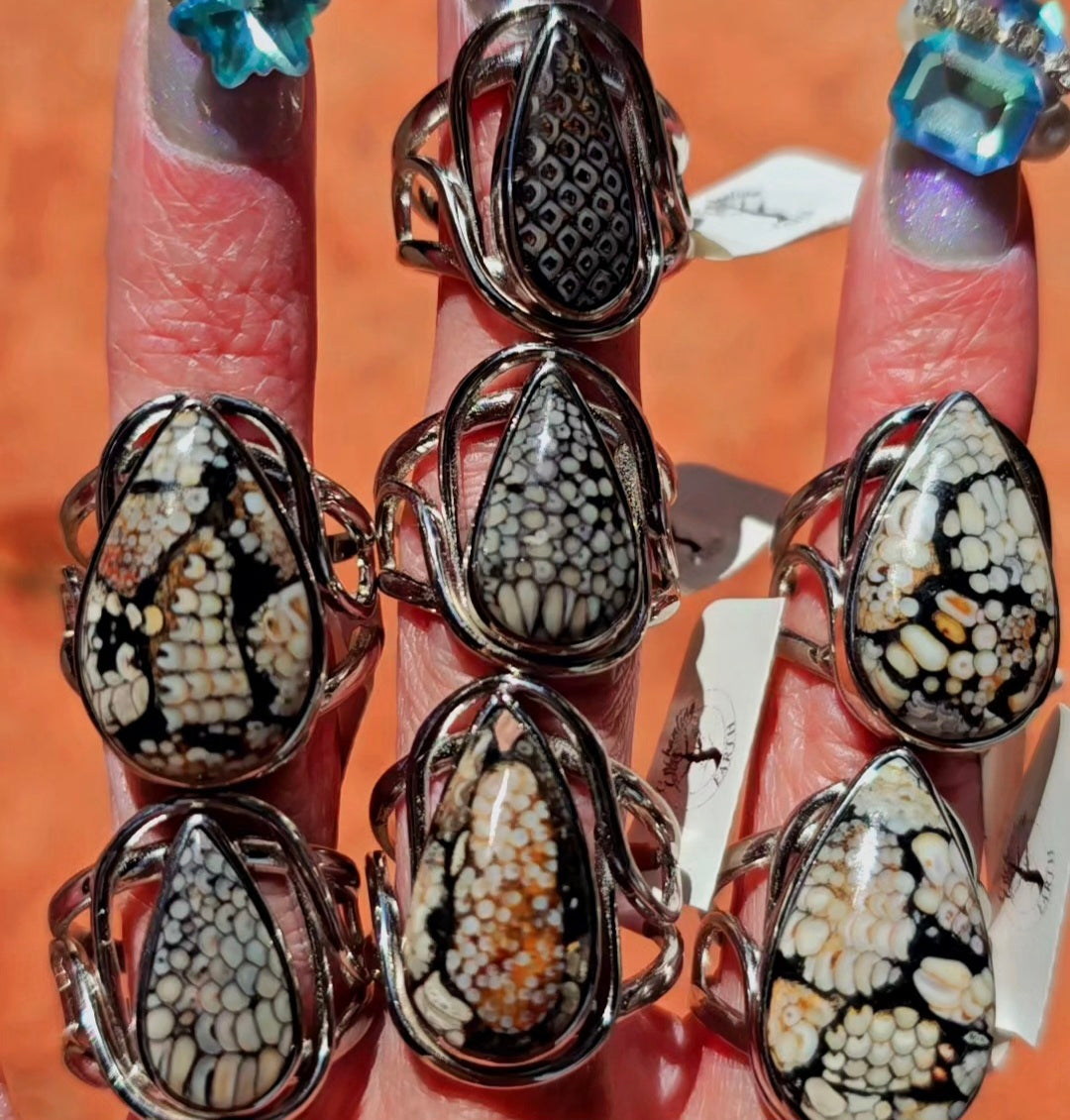 Alienite Stone Snakeskin Stone – Enchanting Earth