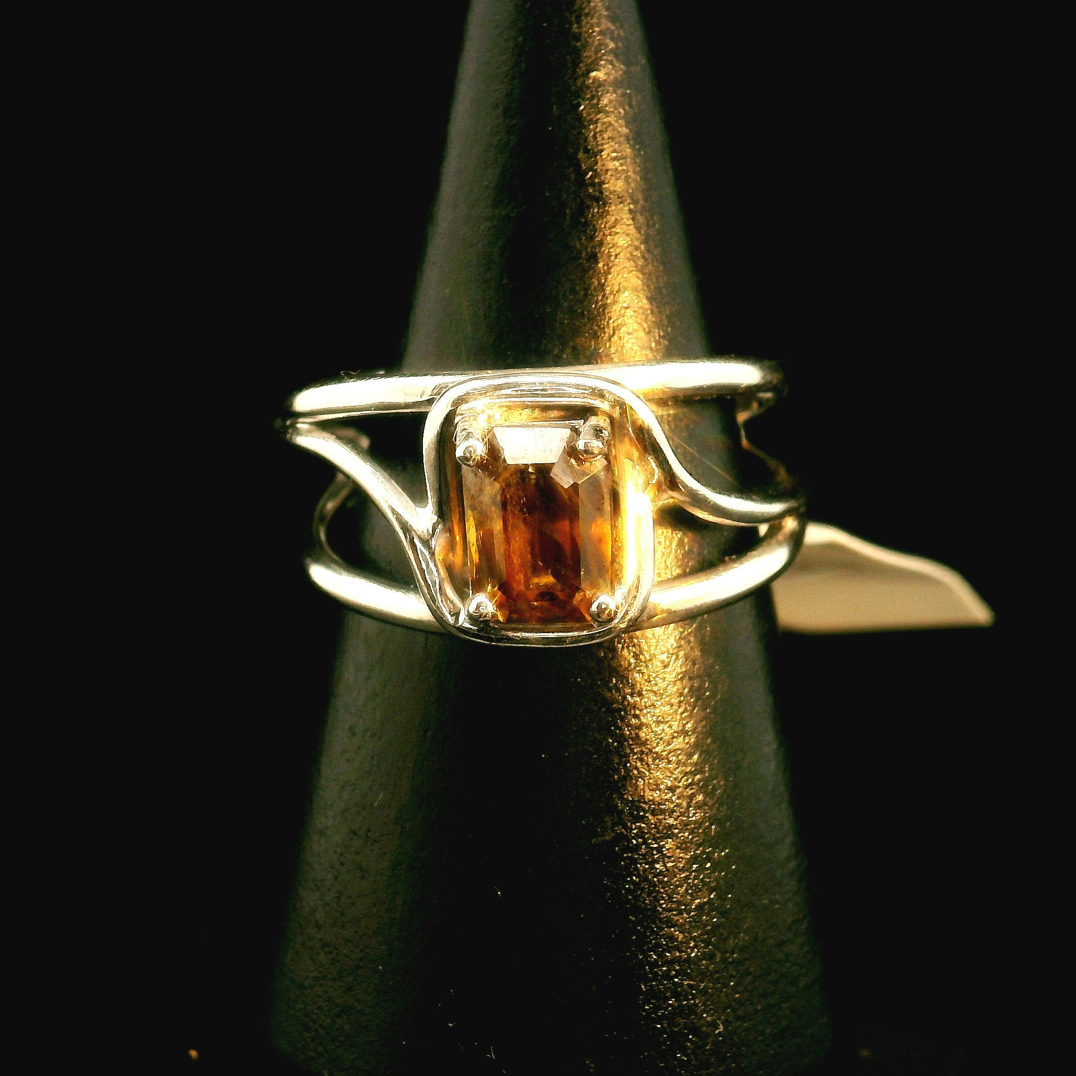 Sphalerite Midi Cuff Ring .925 Silver for Clairy, Inspiration, Manifestation and Protection