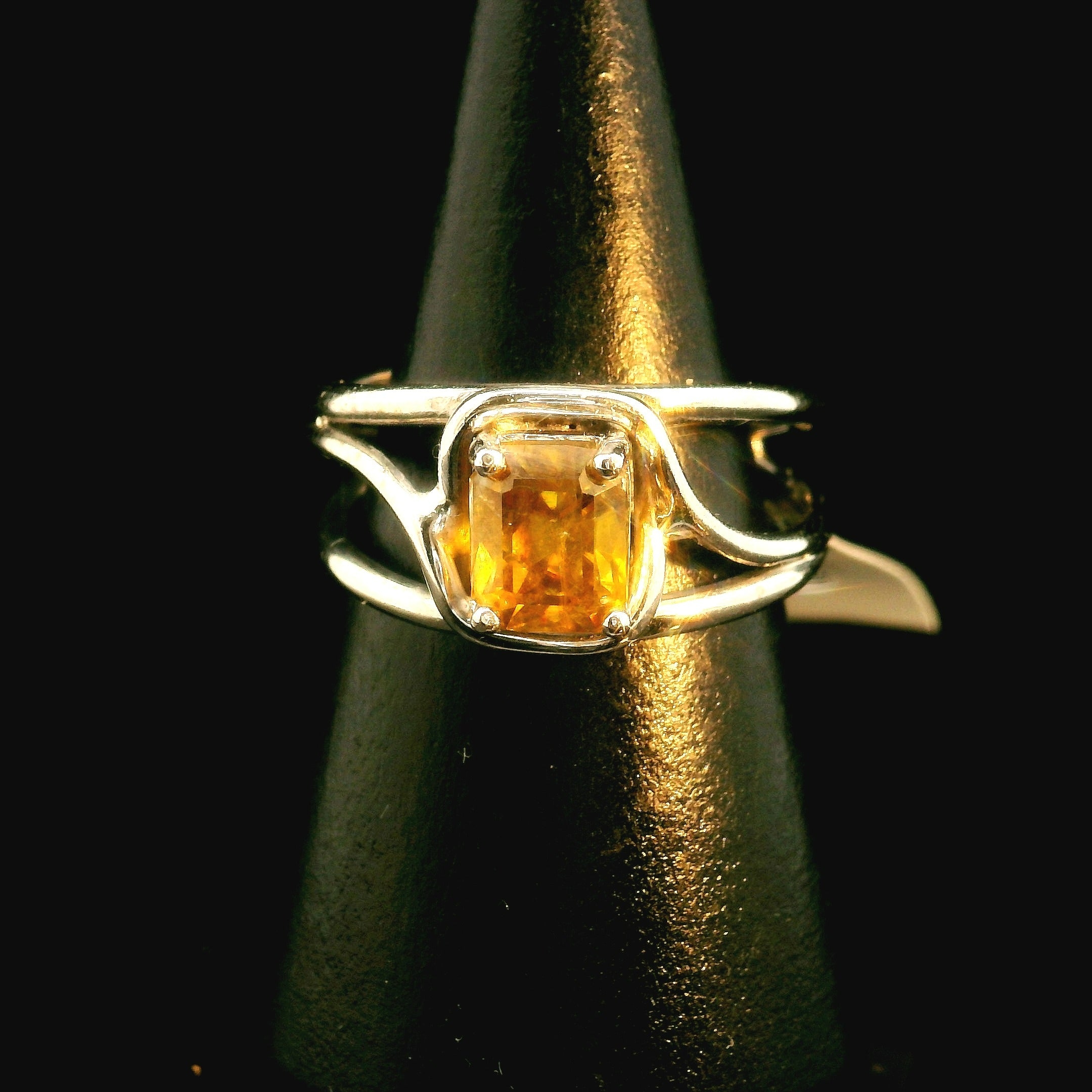 Sphalerite Midi Cuff Ring .925 Silver for Clairy, Inspiration, Manifestation and Protection