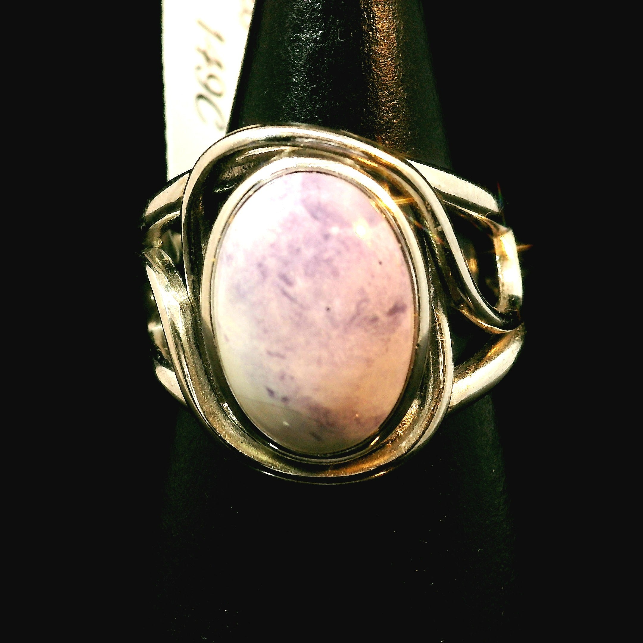 Tiffany Stone Cuff Ring .925 Silver for Harmonizing your Relationships and Pleasure