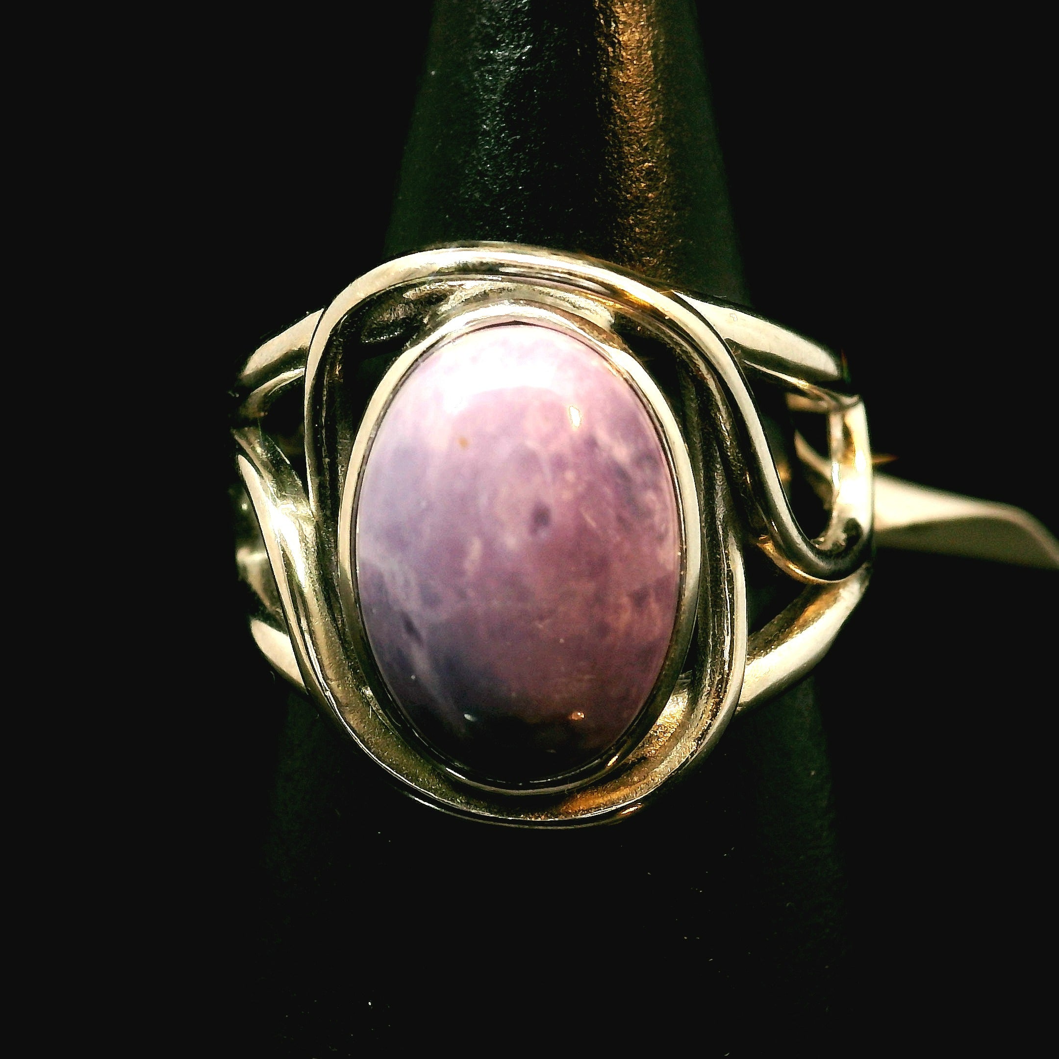 Tiffany Stone Cuff Ring .925 Silver for Harmonizing your Relationships and Pleasure