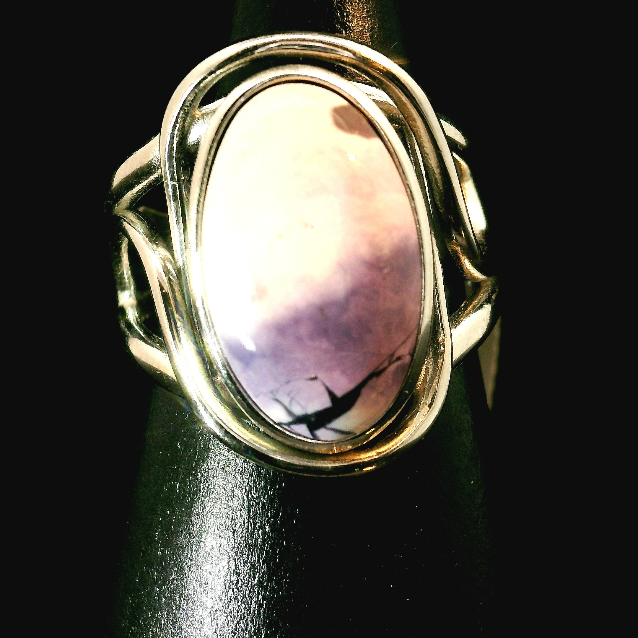 Tiffany Stone Cuff Ring .925 Silver for Harmonizing your Relationships and Pleasure