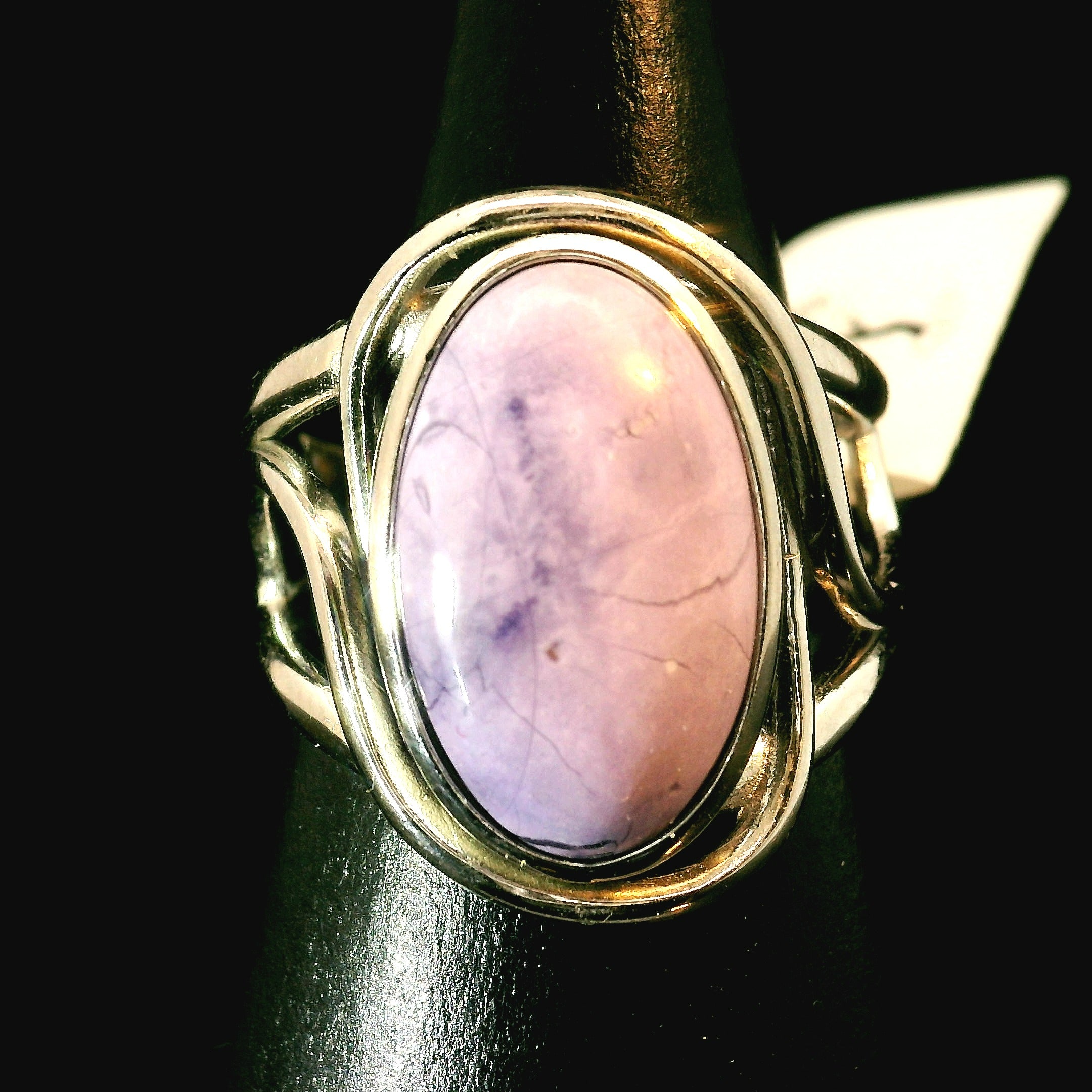 Tiffany Stone Cuff Ring .925 Silver for Harmonizing your Relationships and Pleasure
