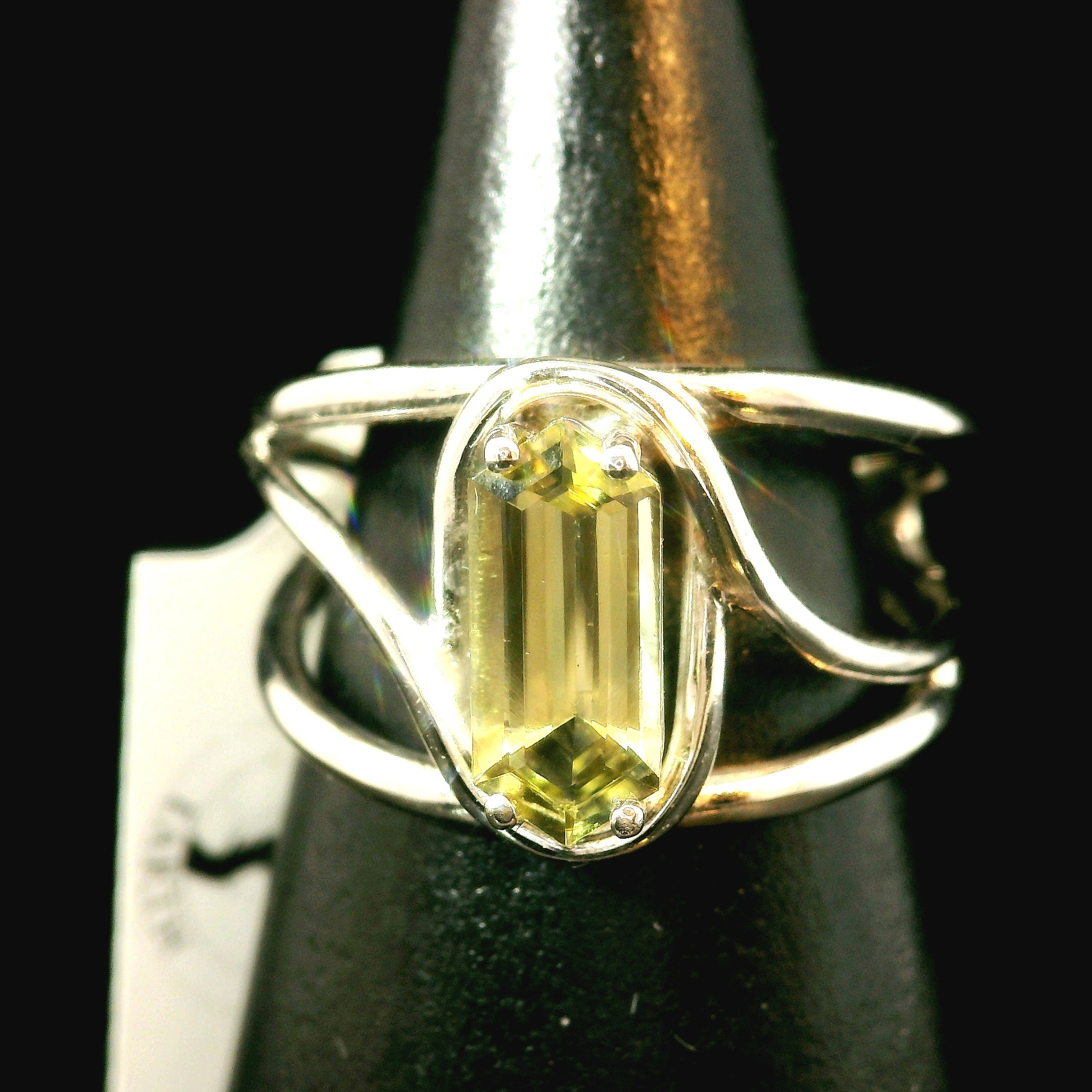 Kornerupine Midi Cuff Ring .925 Silver for Harmony, New Ideas & Relationships and Manifestation