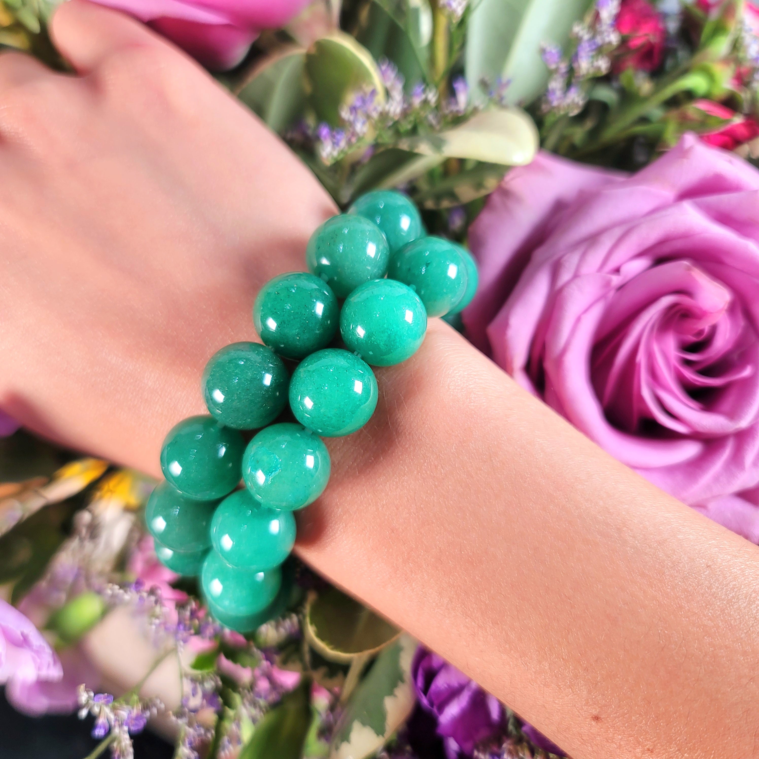 Green Aventurine Bracelet for Good Luck & Prosperity