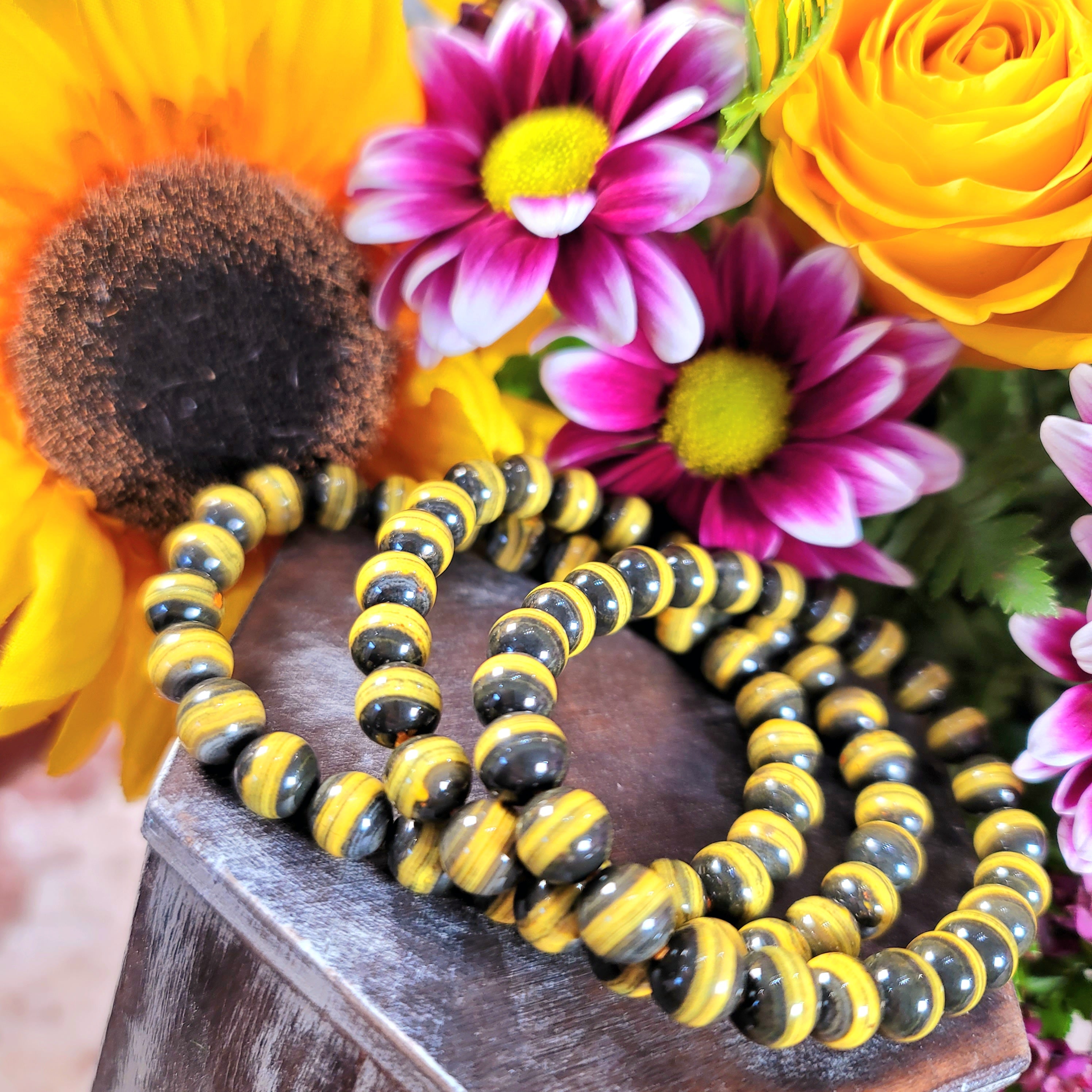 Bumblebee Bracelet (AAA Grade) for Confidence, Creative Manifestation and Personal Power