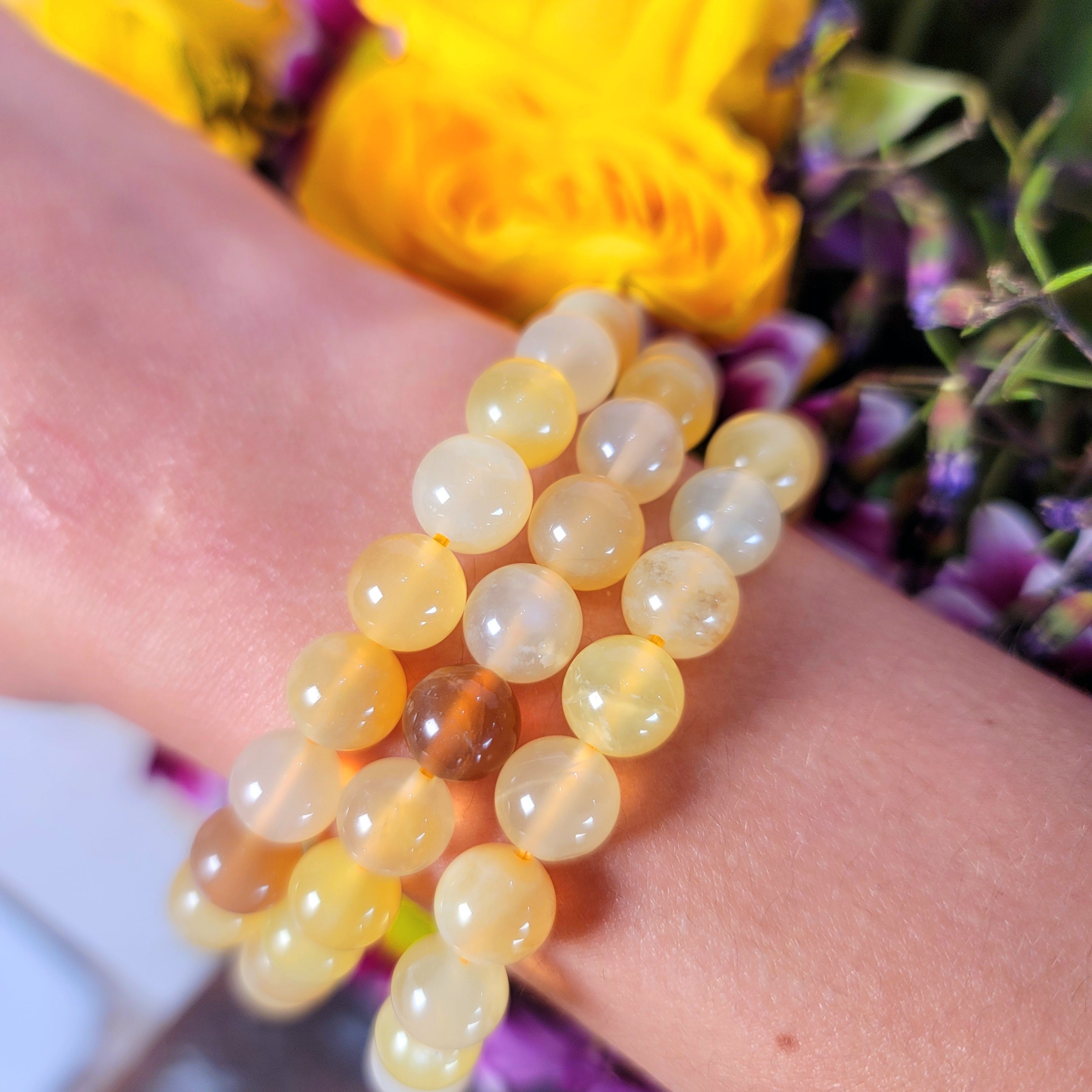 Yellow Opal Bracelet (AAA Grade) for Confidence, Joy & Optimism