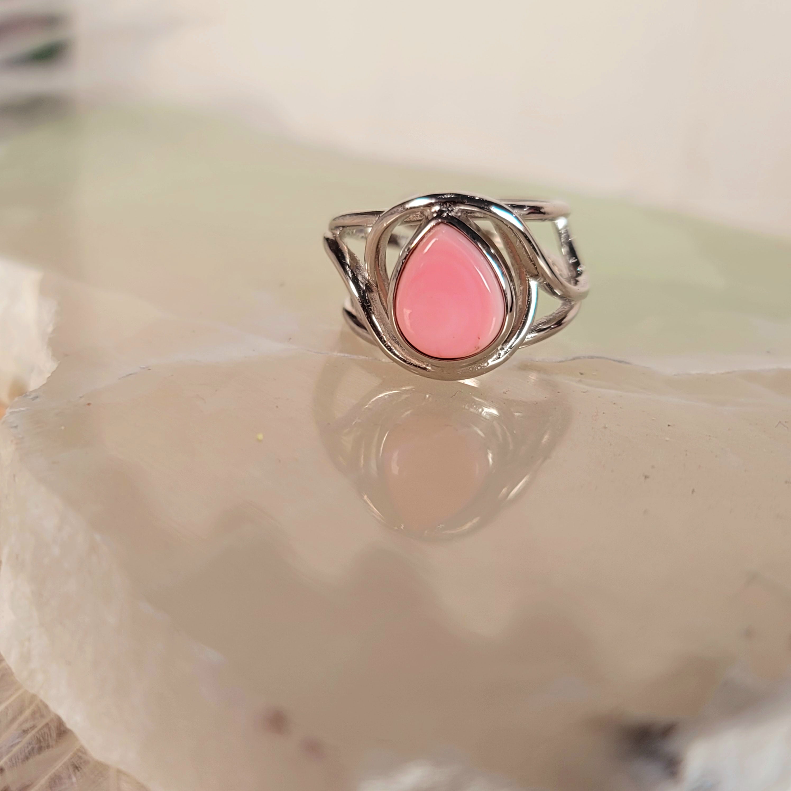 Conch Shell Adjustable Finger Cuff Ring .925 Silver for Purifying Your ...