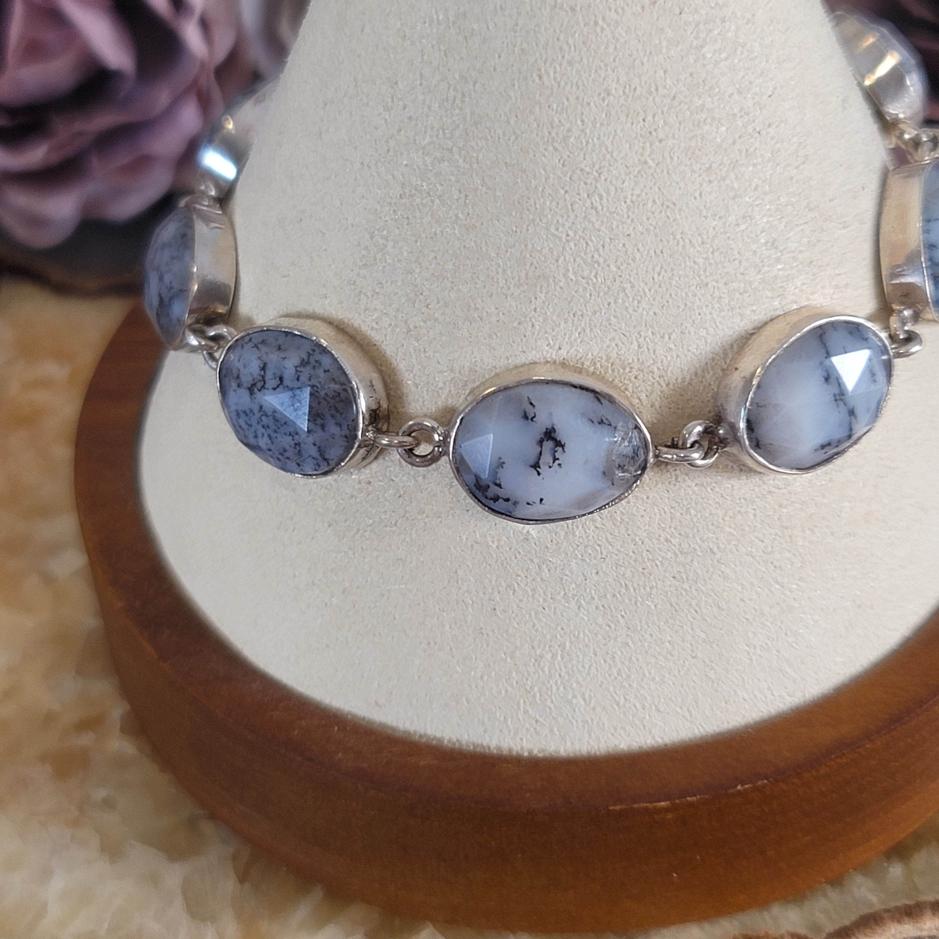 Pinolite Bracelet .925 Silver