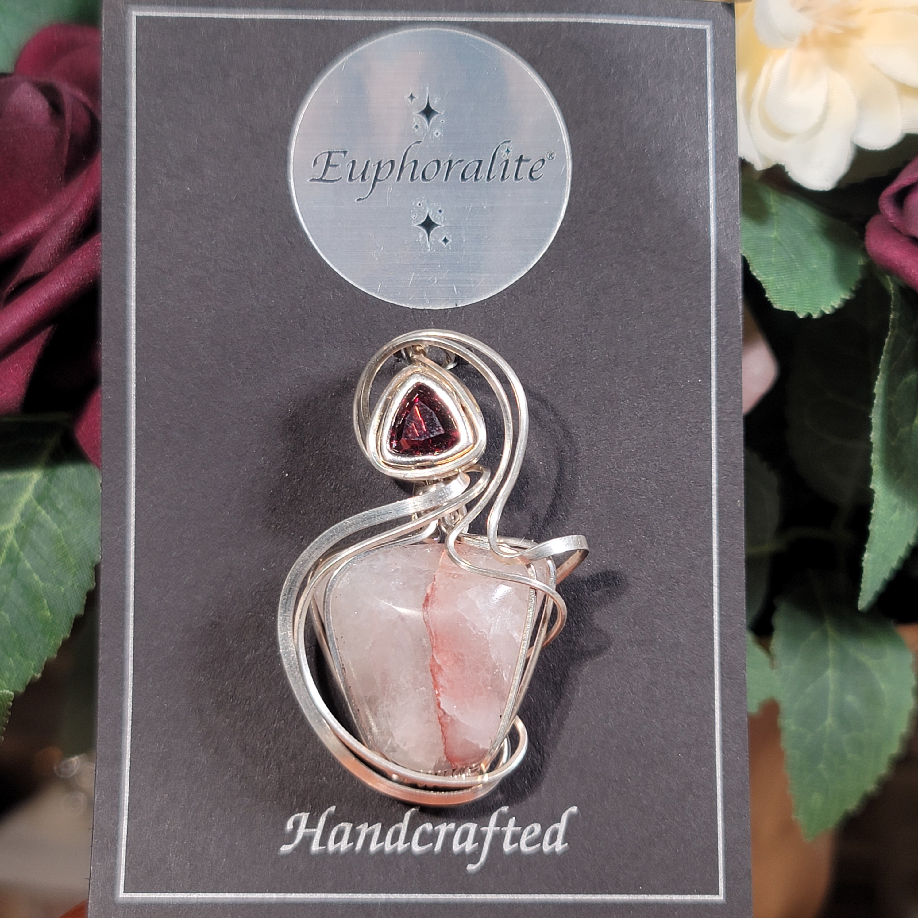 Blood Dragon Euphoralite Pendant for Assistance in Manifesting your Dreams into Reality and Higher Purpose