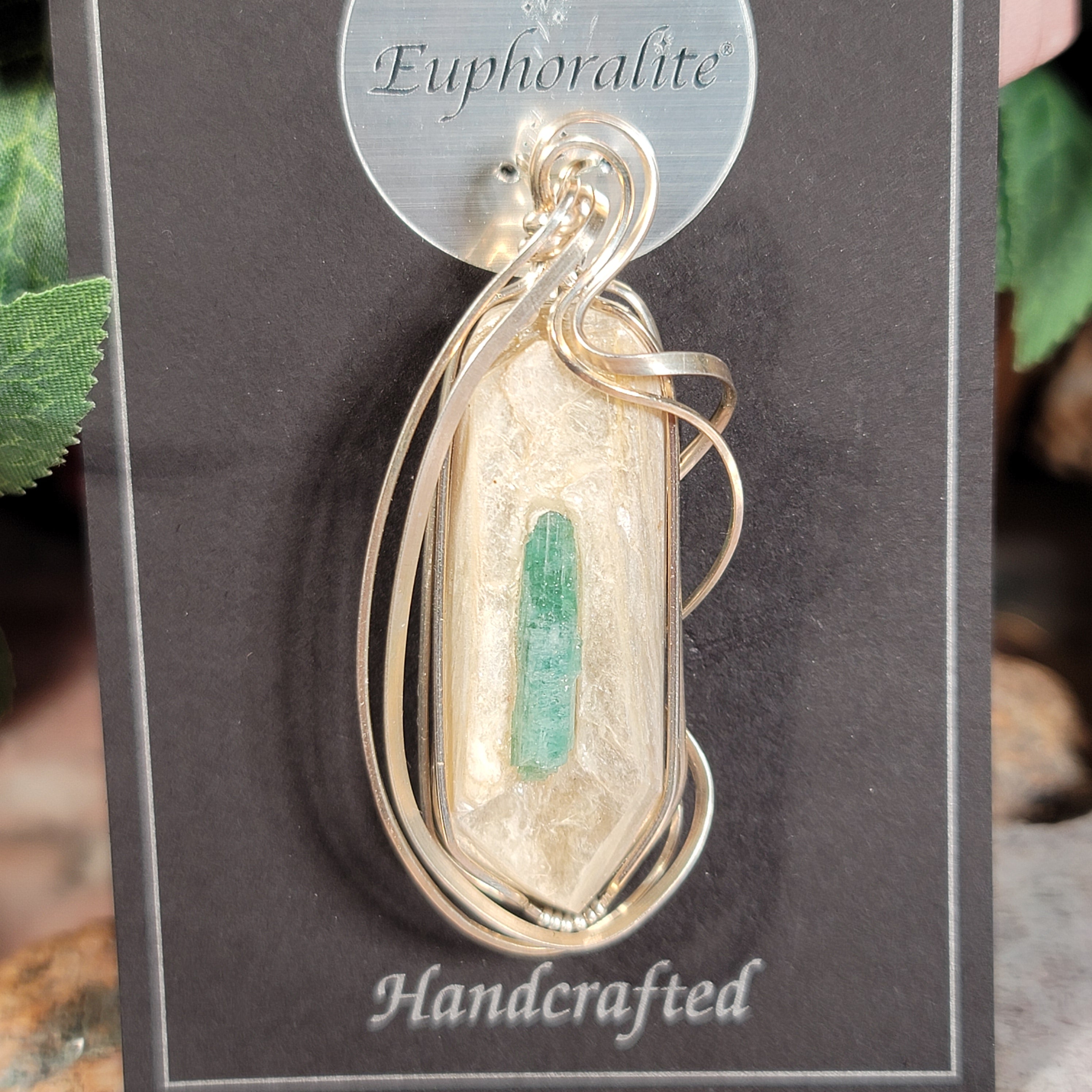 Illumination Euphoralite Pendant for Clairvoyance and Harmonizing Relationships