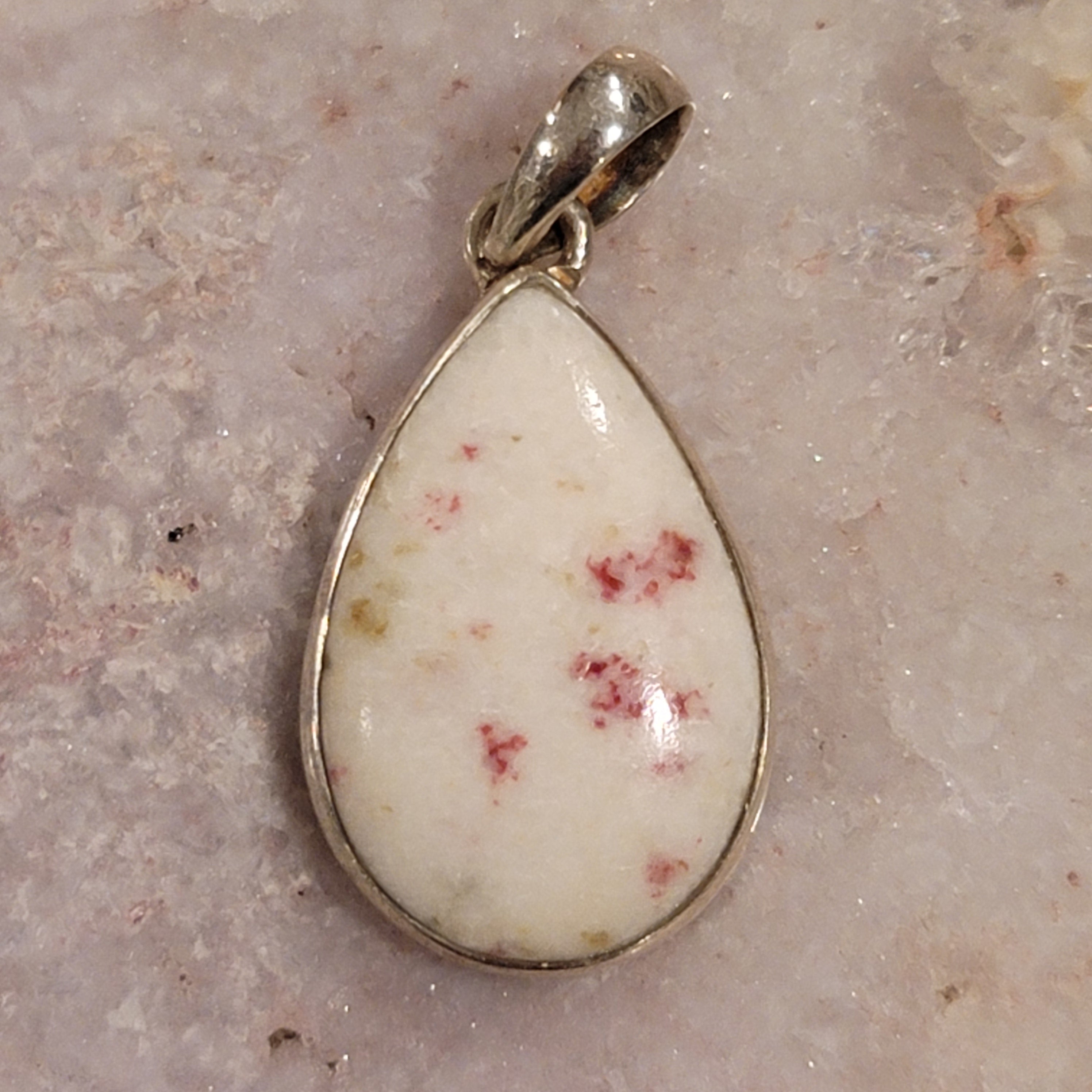 Cinnabar Pendant .925 Silver for Creativity, Empowerment and Transformation
