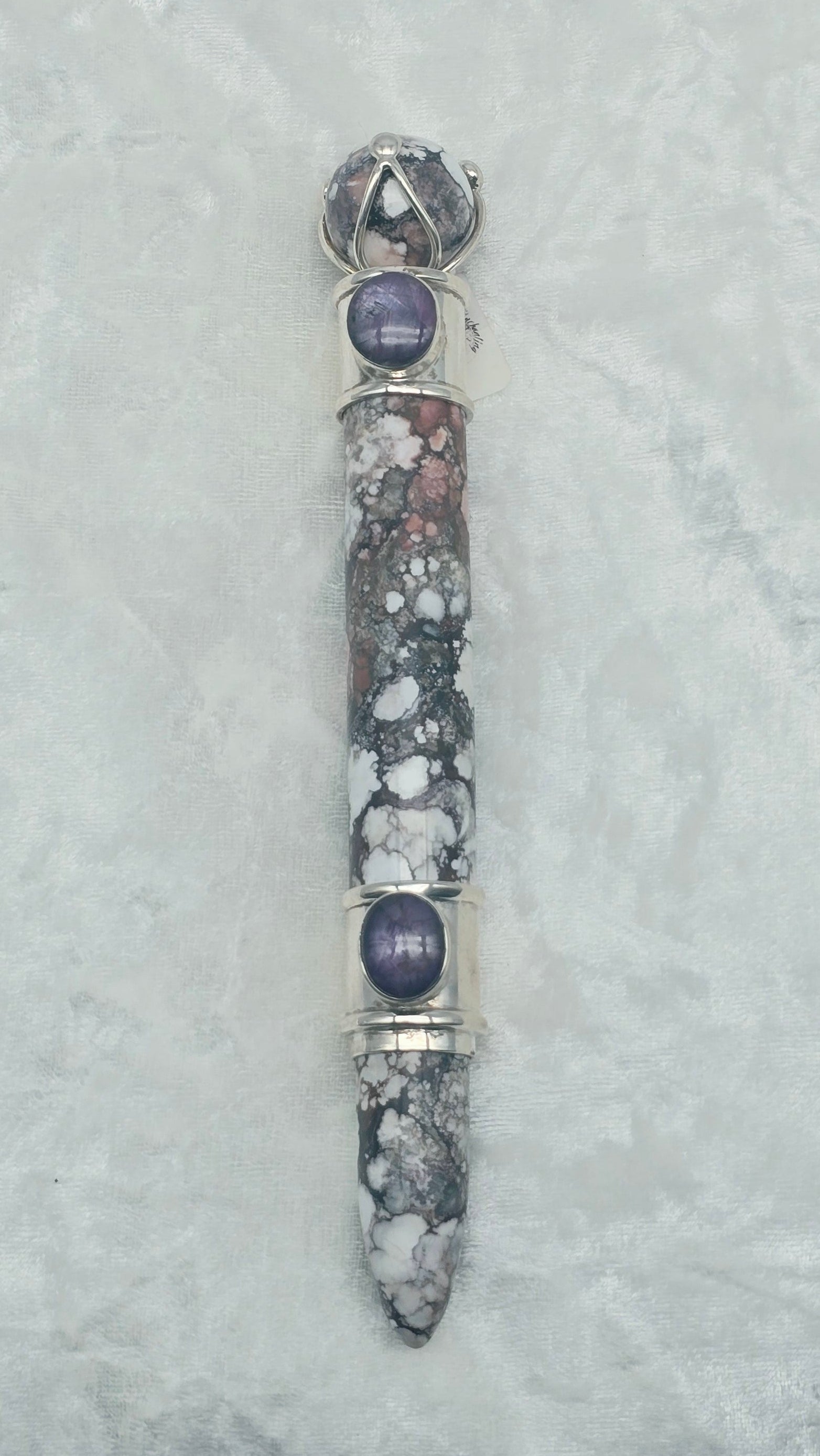 One of a Kind Magic Wand ~ Wild Horse with Ruby Wand for Abundance, Love and Manifesting your Heart's Desires