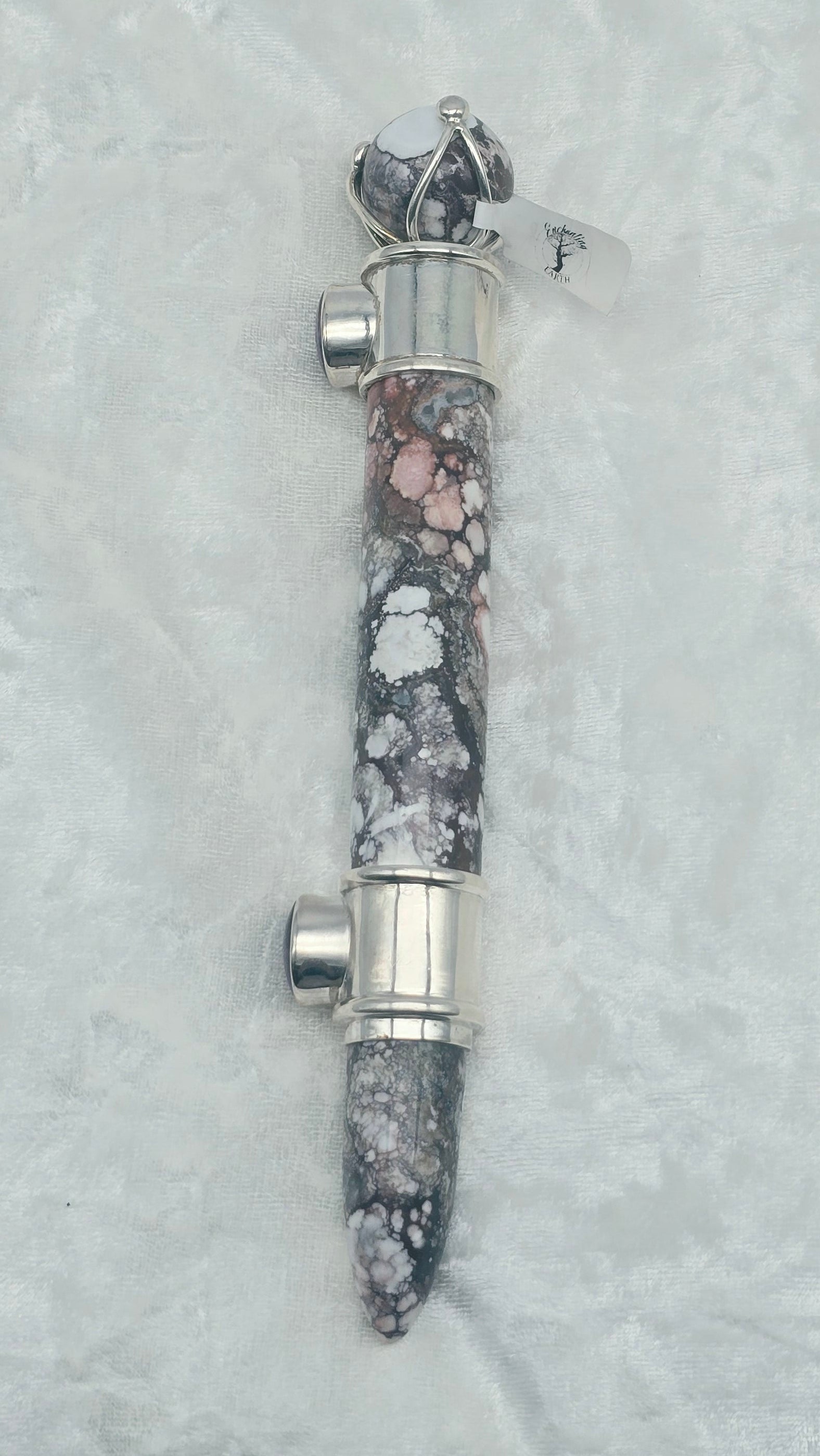 One of a Kind Magic Wand ~ Wild Horse with Ruby Wand for Abundance, Love and Manifesting your Heart's Desires