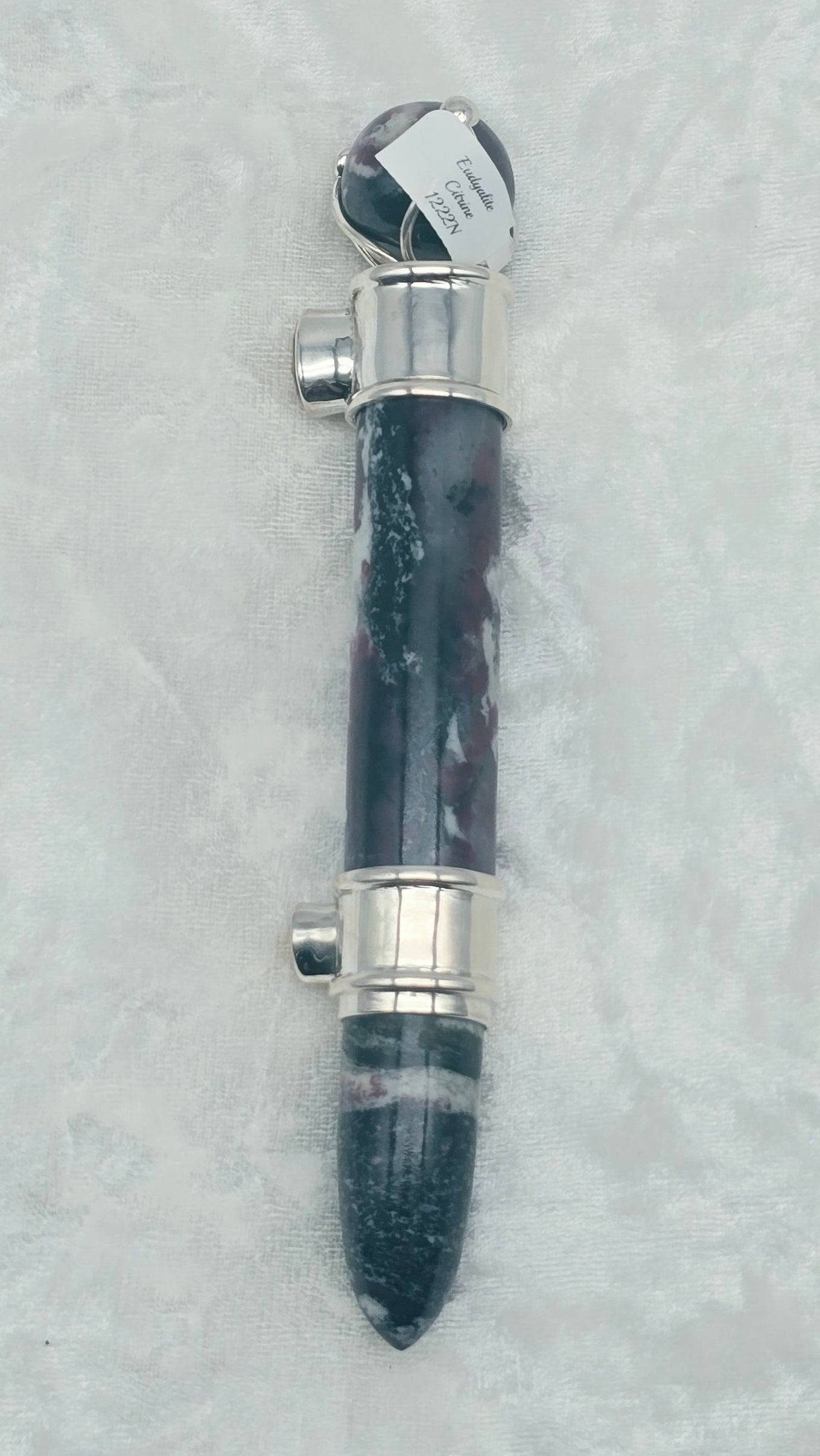 One of a Kind Magic Wand ~ Eudialyte with Citrine for Discovering your Purpose, Connection to Guides & Spirit World