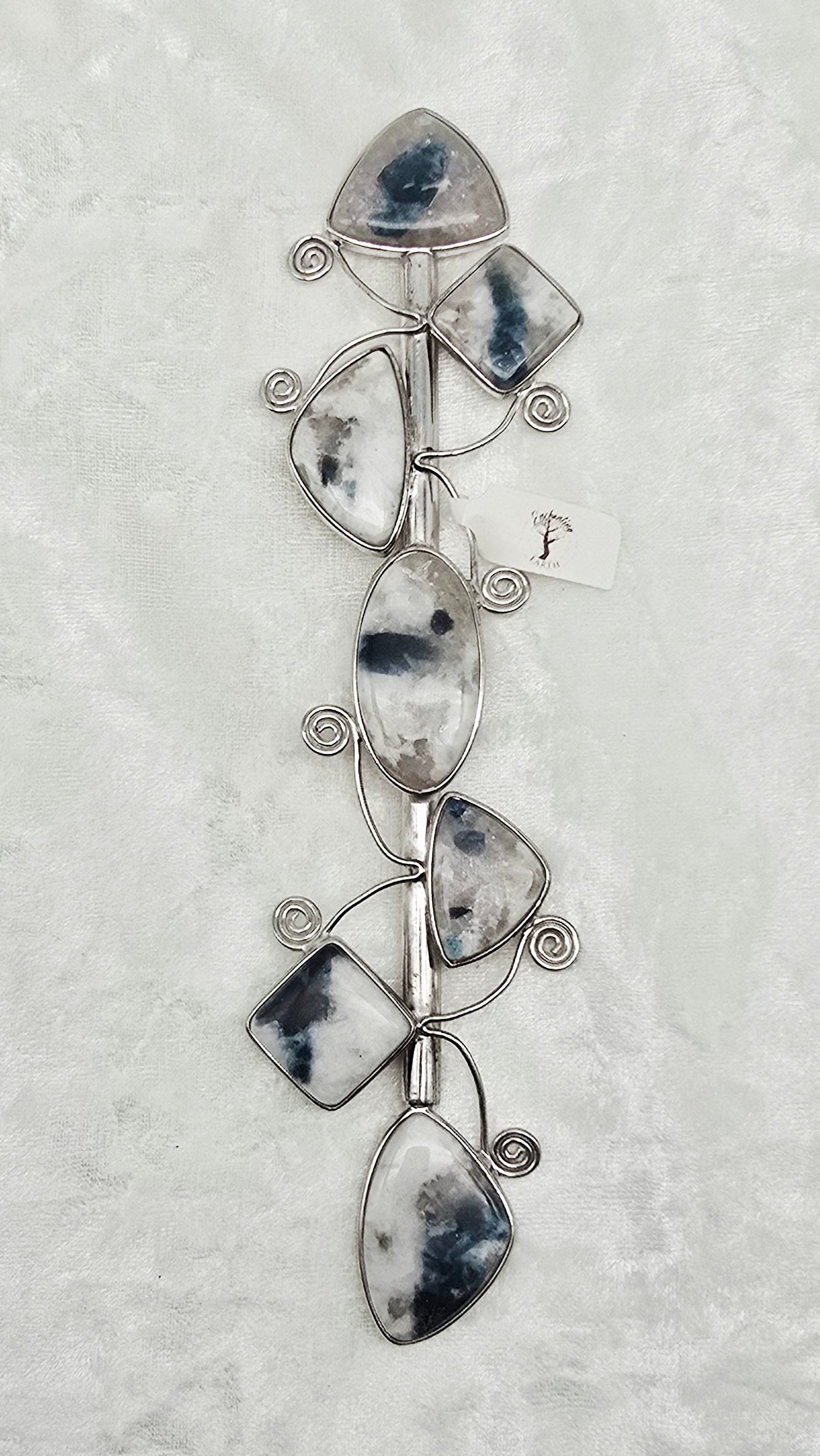 One of a Kind Magic Wand ~ Snowball Wand with Rare Euphoralite for Healing Emotional Trauma and Connecting to Higher Realms