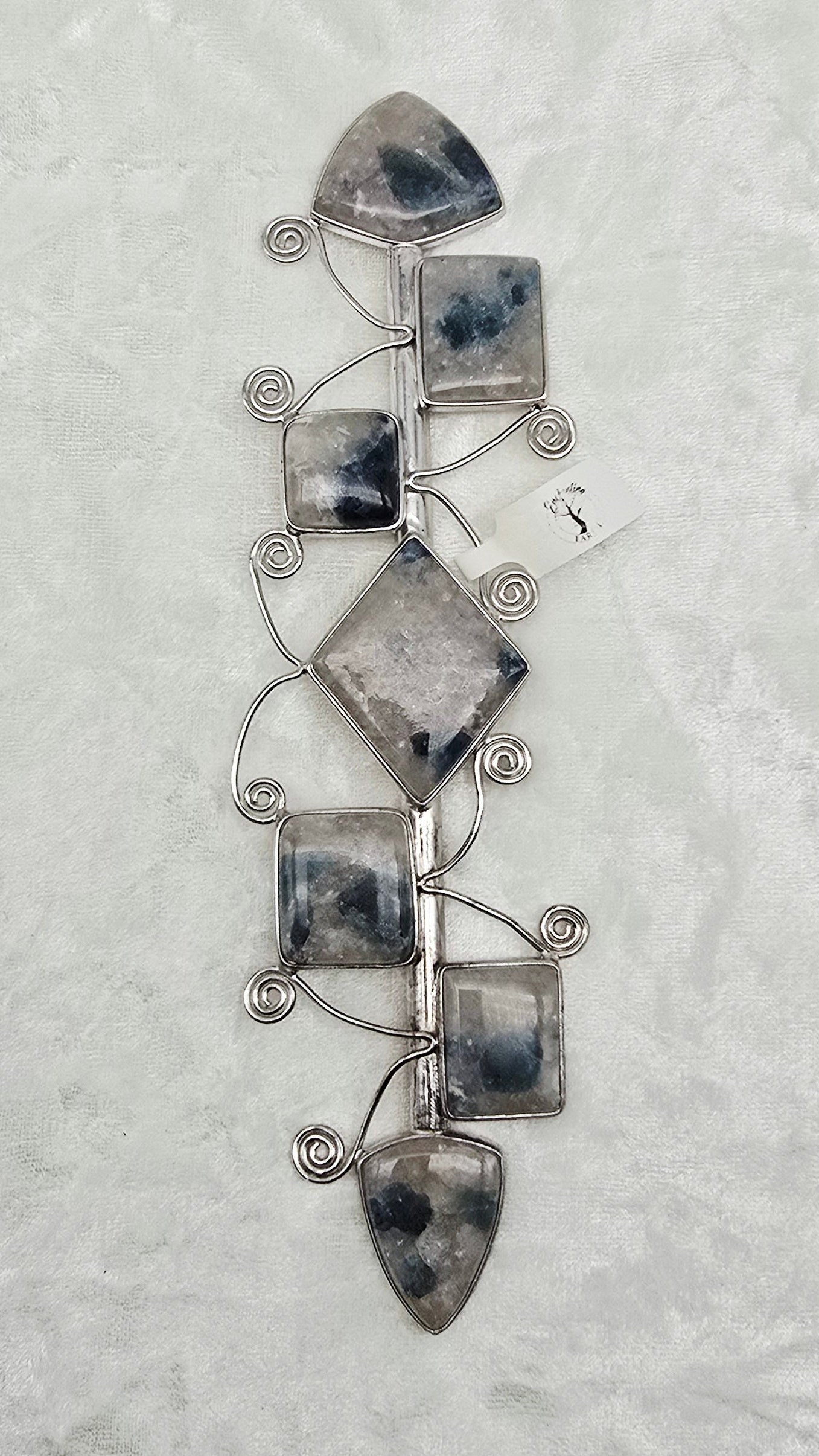 One of a Kind Magic Wand ~ Ice Wand with Rare Euphoralite for Healing Communication and Deep ClarityHigher Realms (Copy)