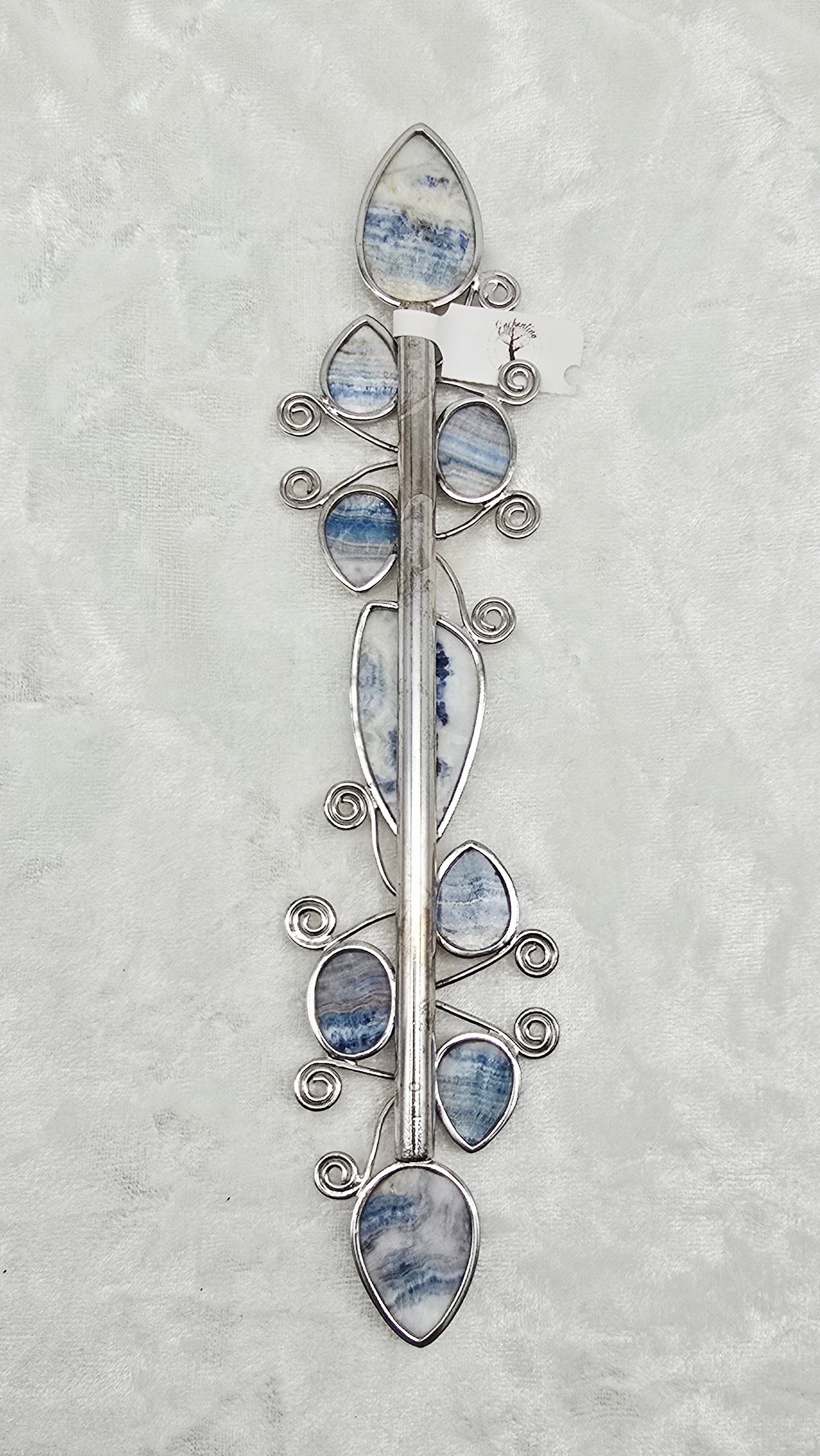 One of a Kind Magic Wand ~ Blue Scheelite for Peace, Transformation and World Healing
